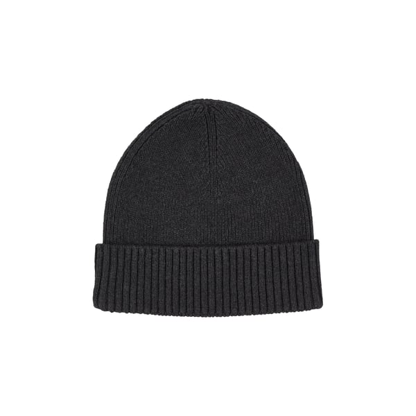 Bonnet en maille côtelée