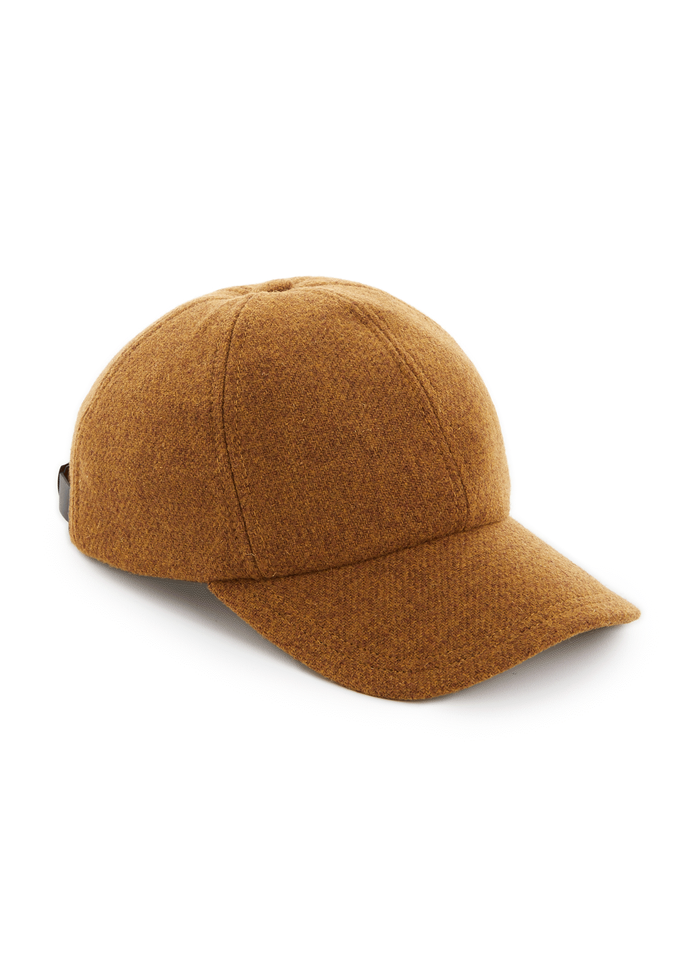 Wool baseball cap  SAISON 1865 Brown