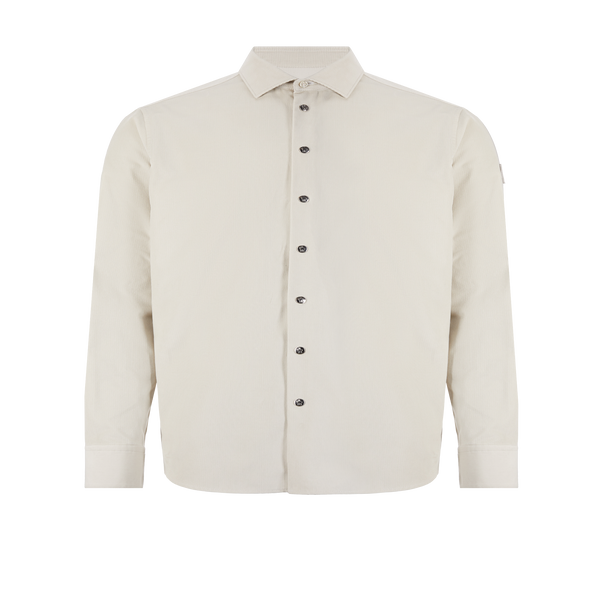 Moncler Long-sleeve Cotton Shirt In White