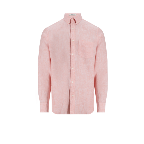 Gant Linen Shirt In Pink