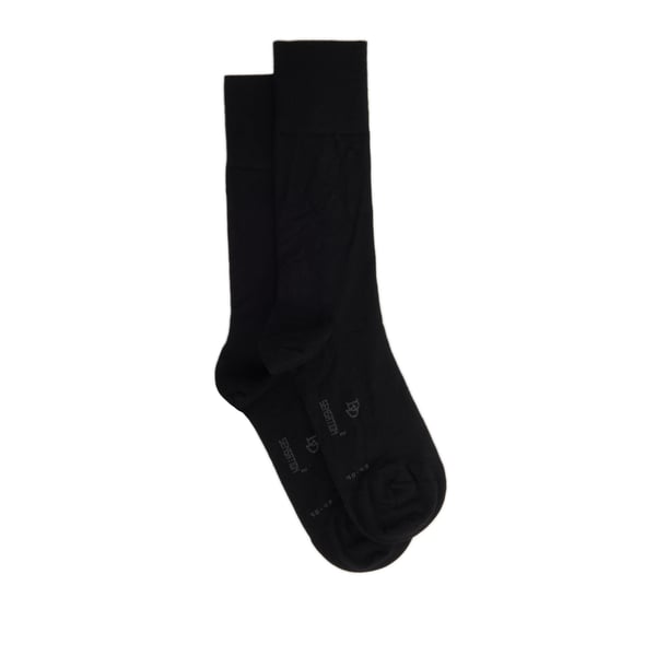 Chaussettes mi-hautes en laine et coton mélangés Chaussettes mi-hautes en laine et coton mélangés