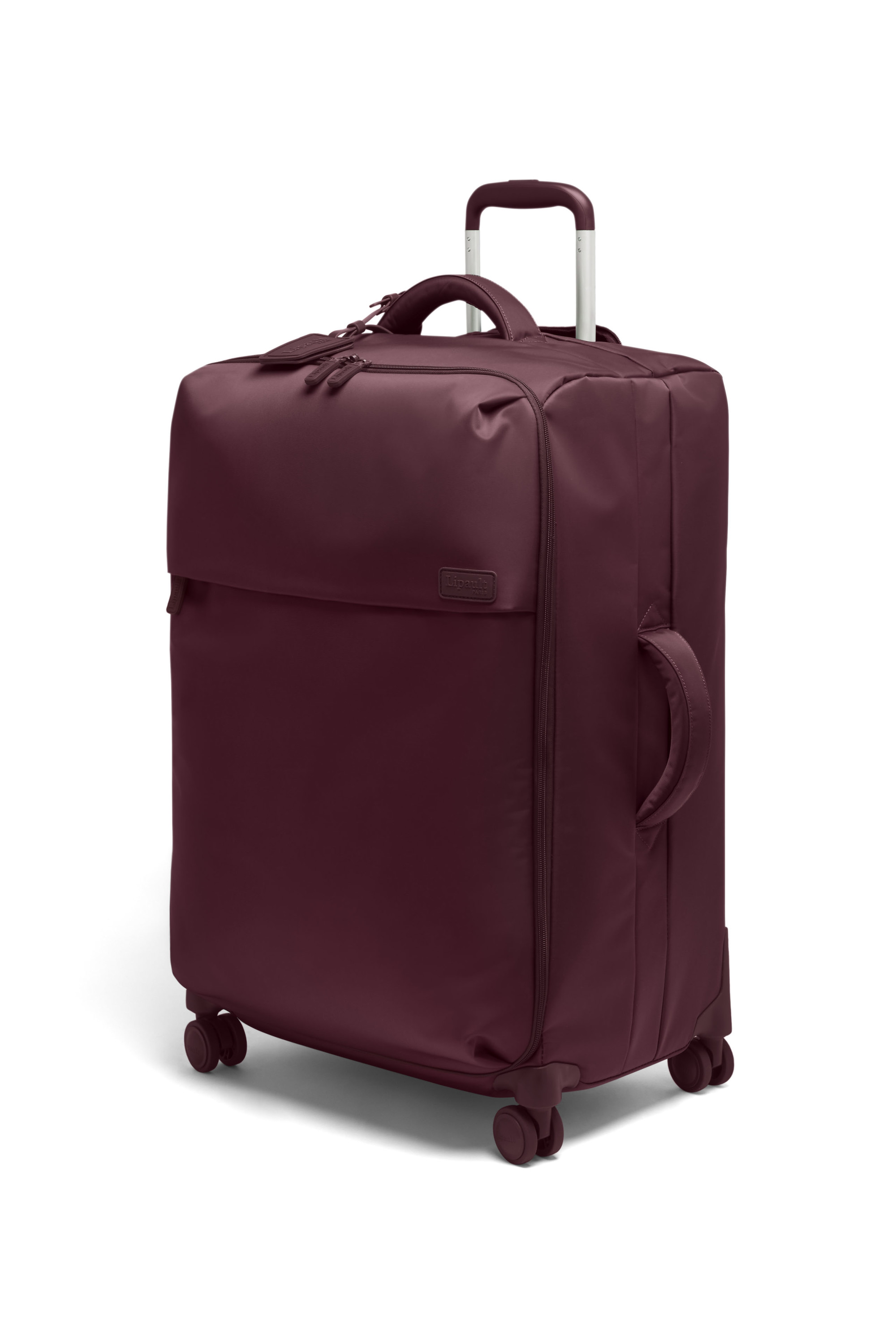 Plume valise 4 roues taille l LIPAULT PARIS Rouge