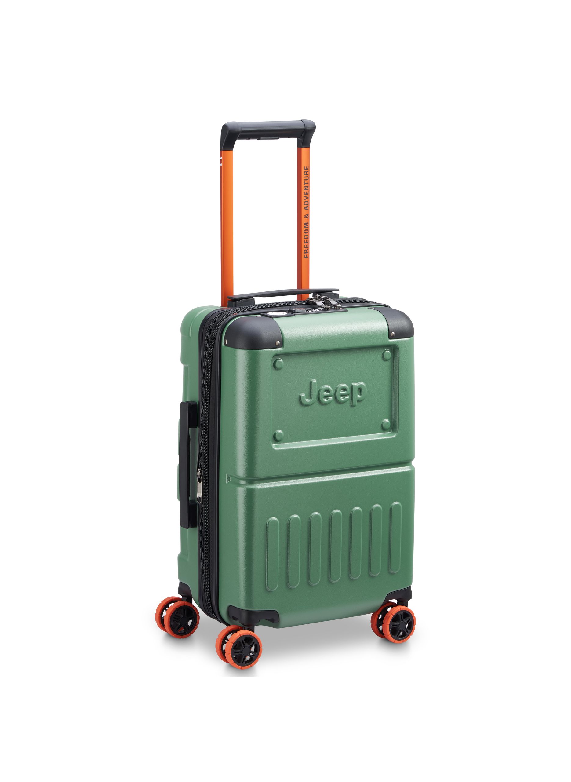 Valise cabine rigide taille s - jh002b JEEP Vert