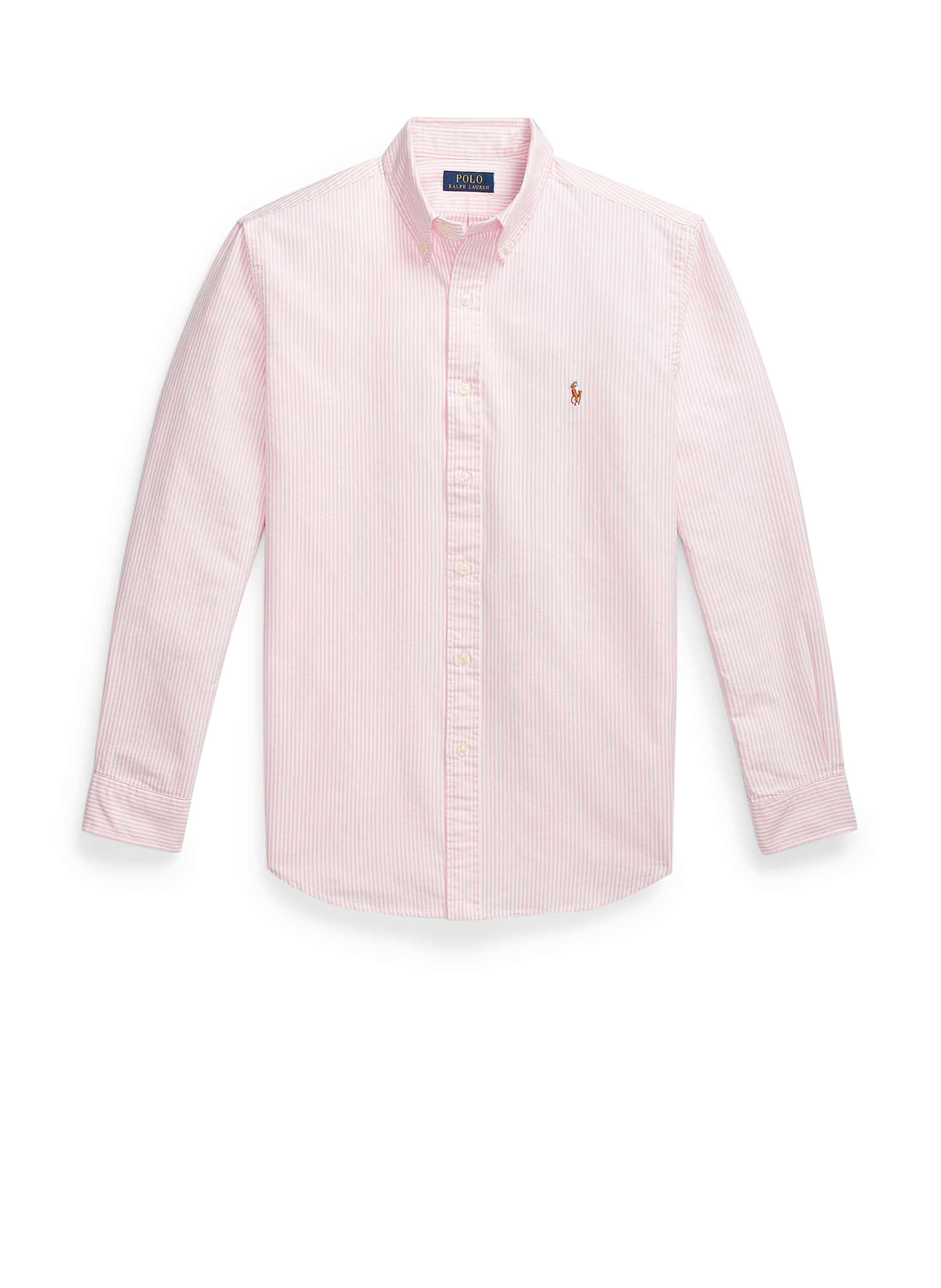 Chemise à rayures en coton  POLO RALPH LAUREN Rose