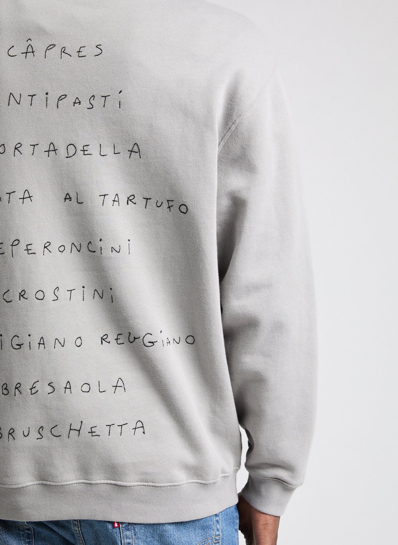 Cotton hoodie MAISON LABICHE Grey