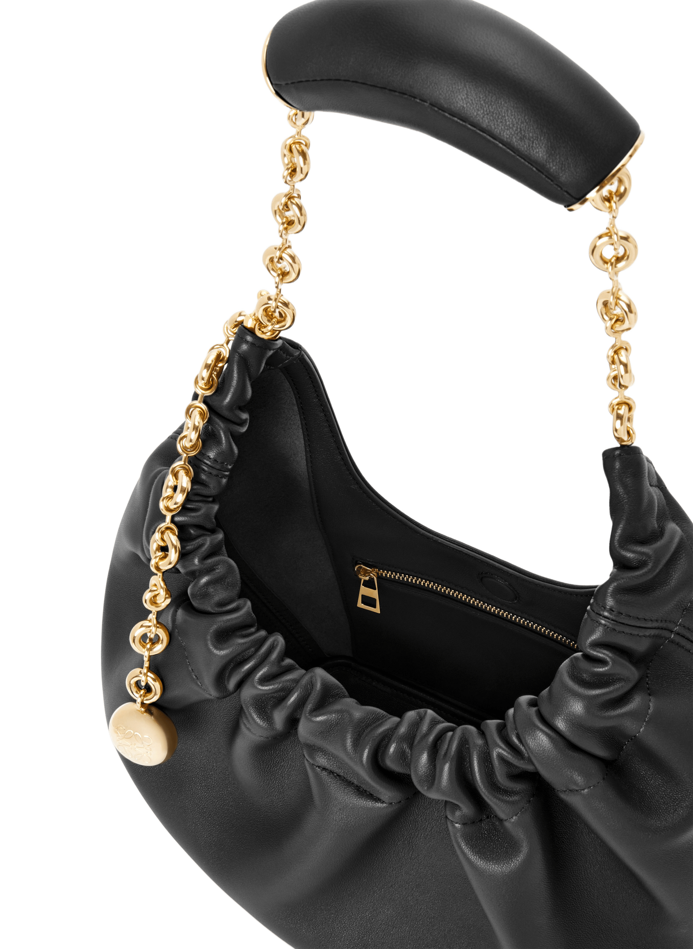 Small Squeeze lamb leather bag LOEWE Black