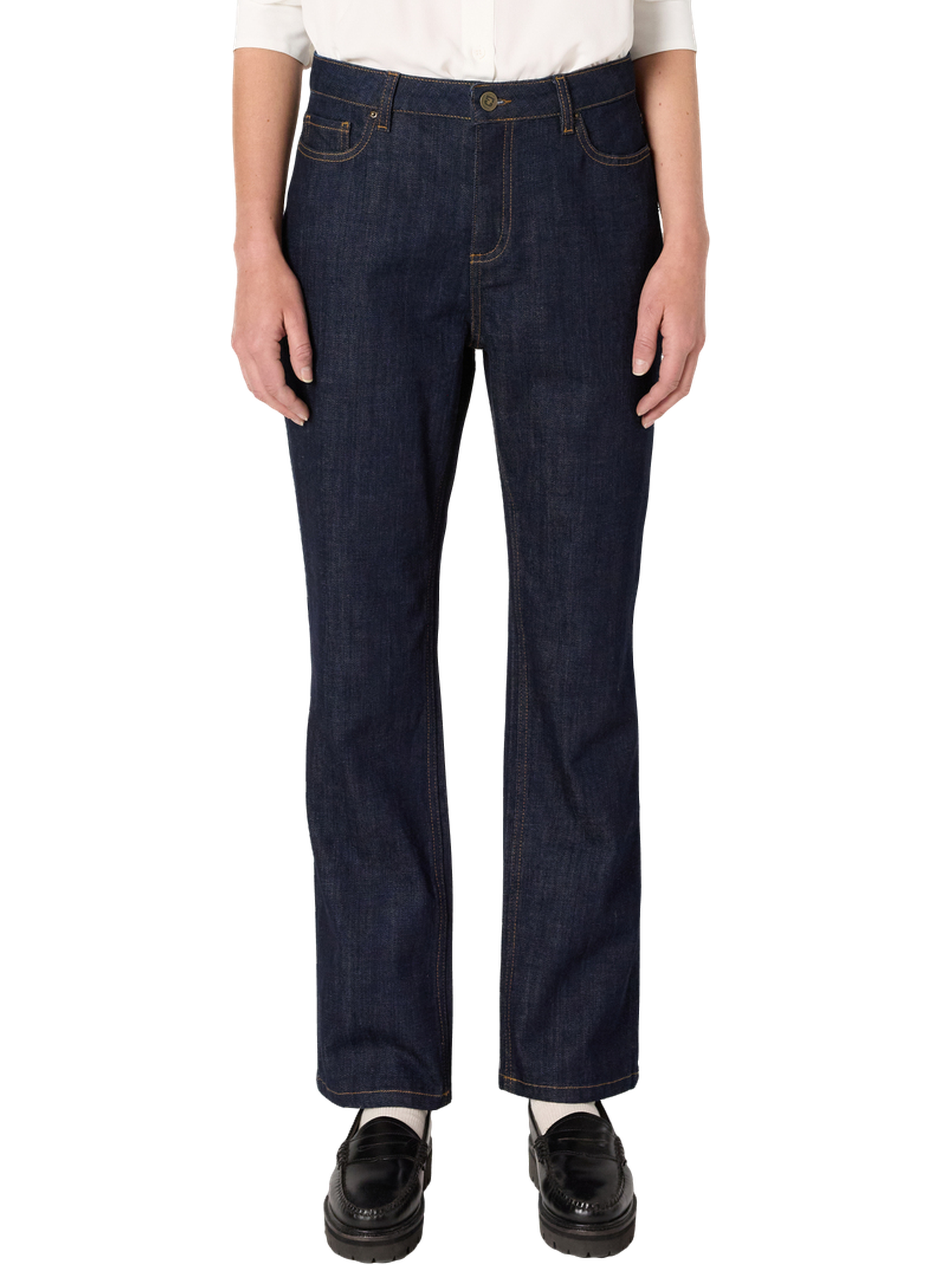 Jean brut droit - cecilia GERARD DAREL Bleu