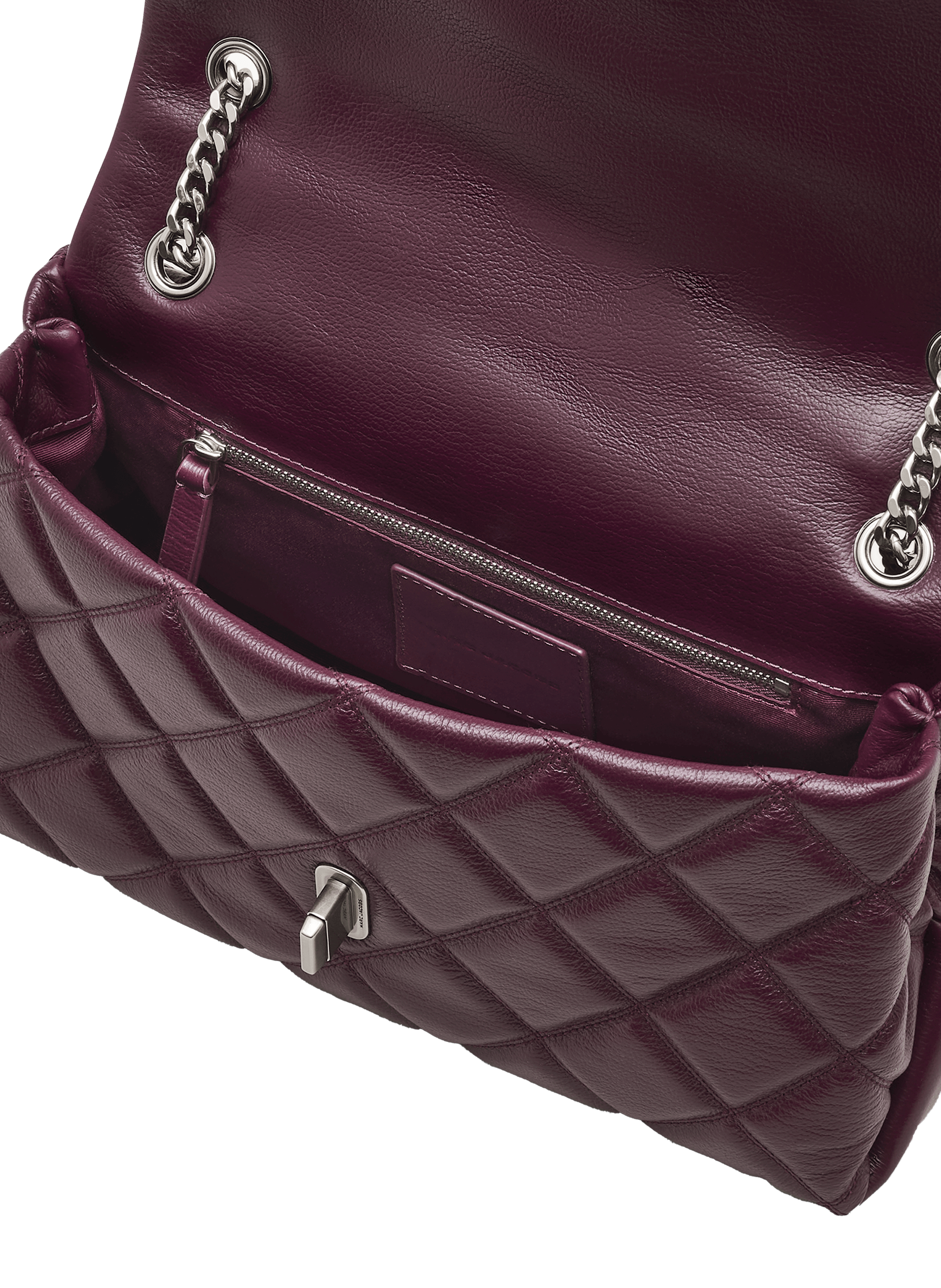 Sac à main Le Quilted Dual Convertible Shoulder Bag MARC JACOBS Rouge