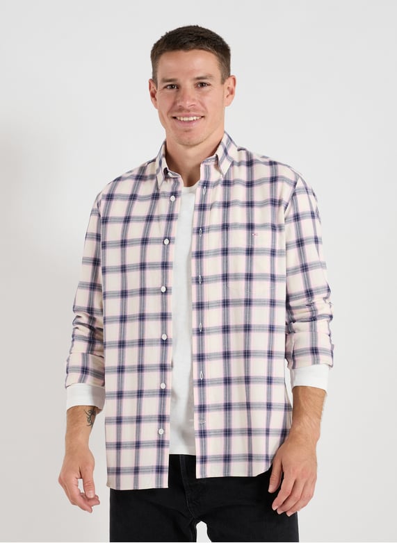 Chemise droite en coton | Rose by EDEN PARK Chemise droite en coton Rose