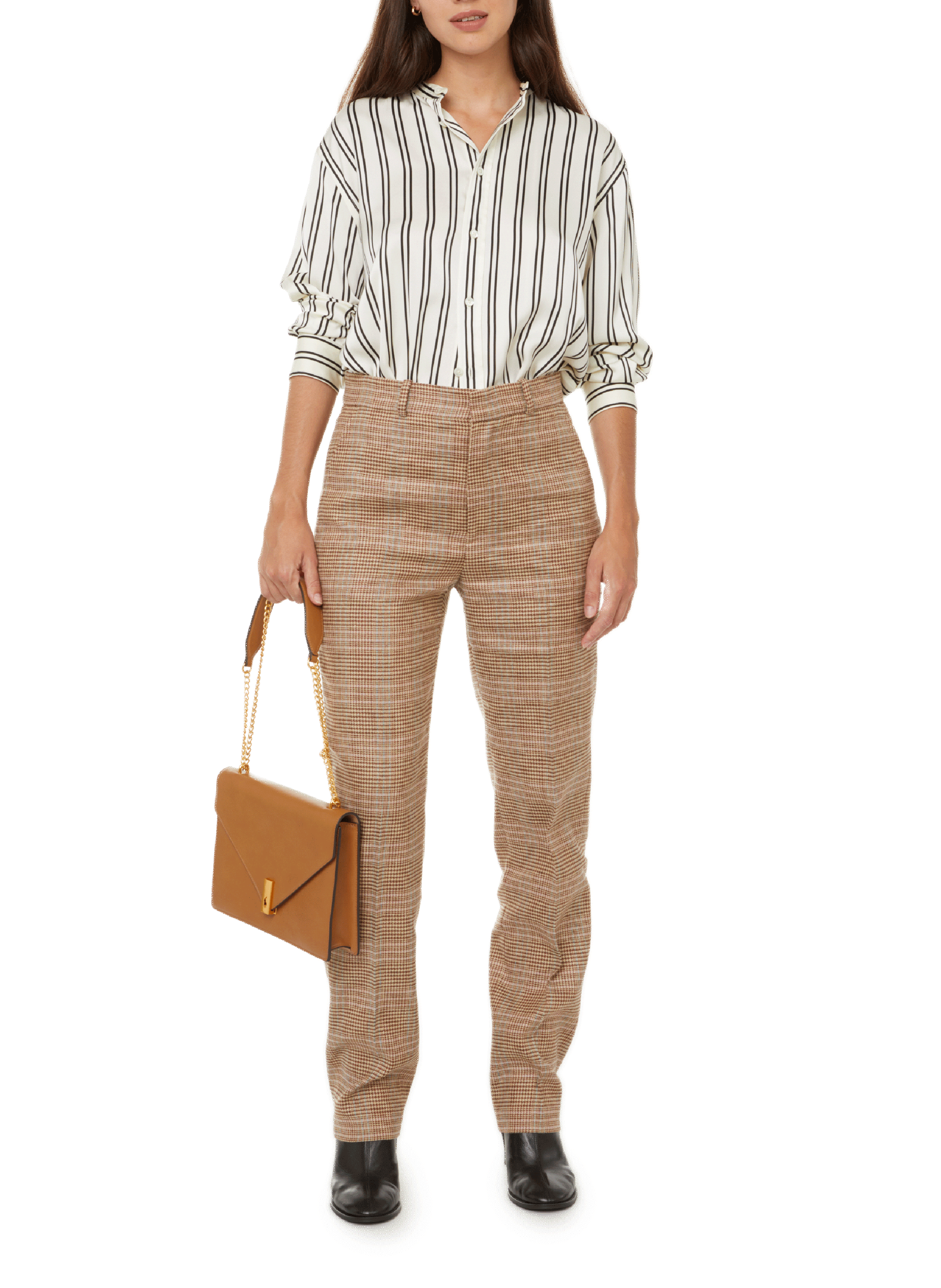 Satin and striped shirt  POLO RALPH LAUREN Multicolour