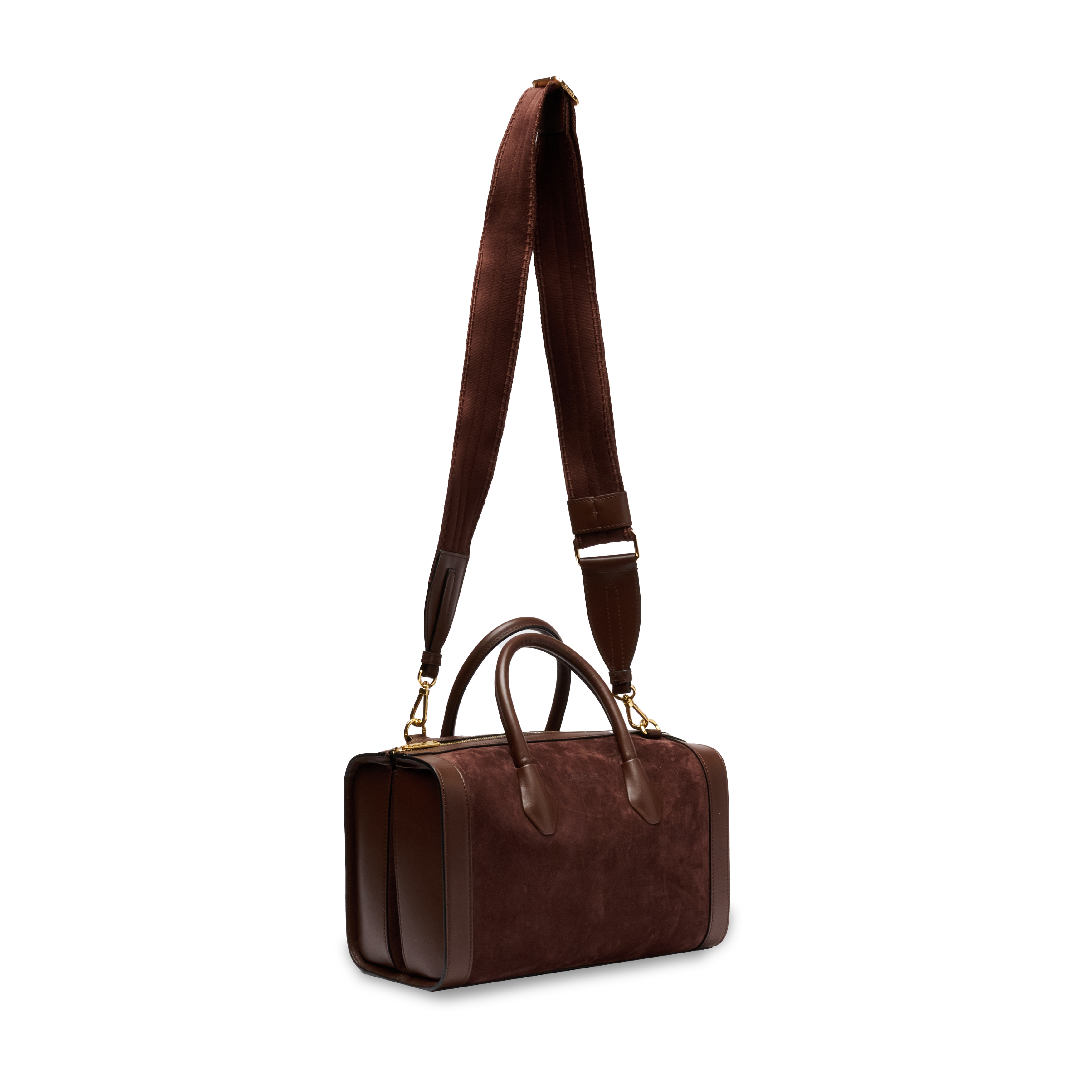 Sac bowling m bcbg de lancel en cuir LANCEL Marron