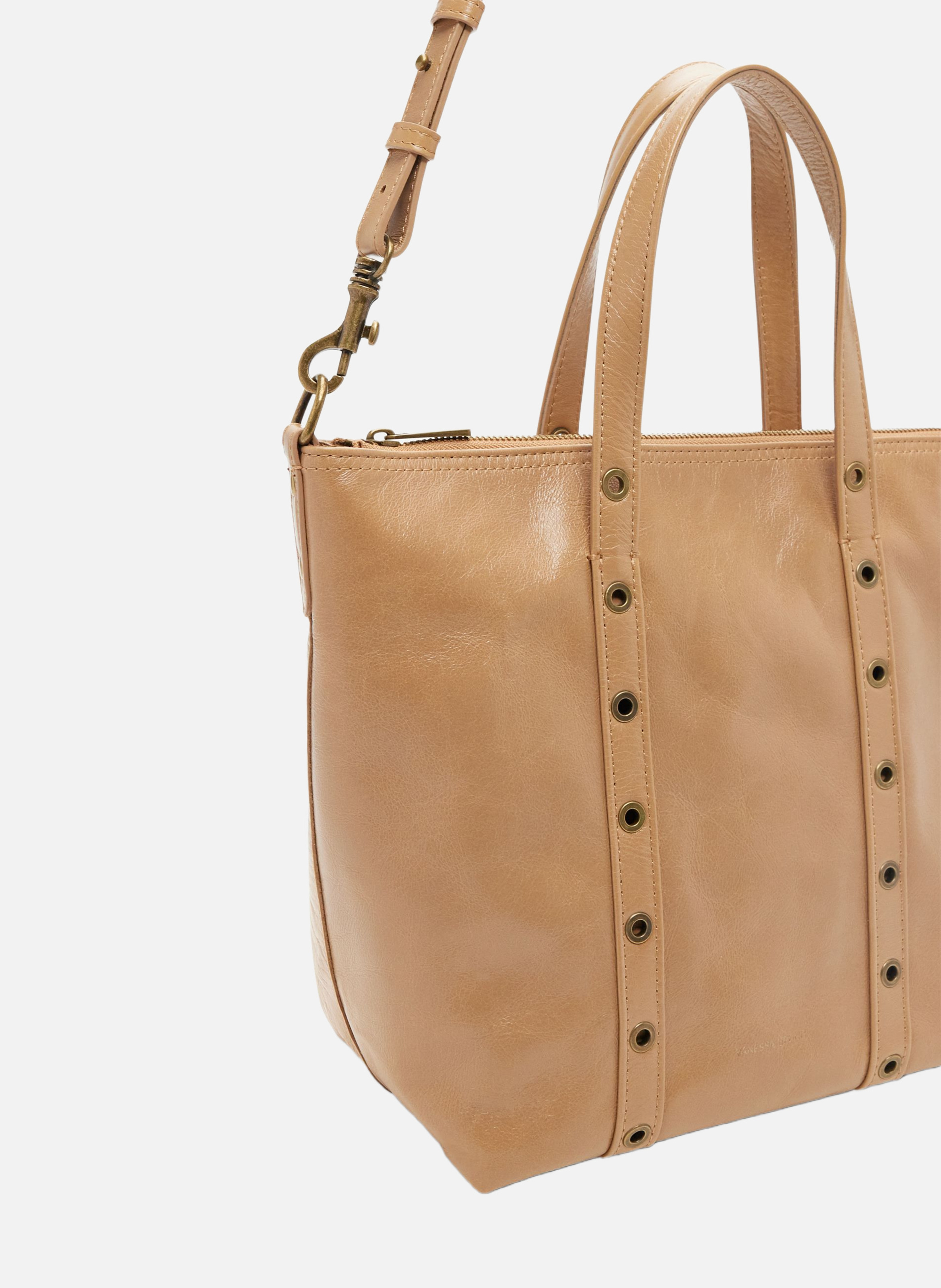 Petit sac zippy VANESSA BRUNO Beige