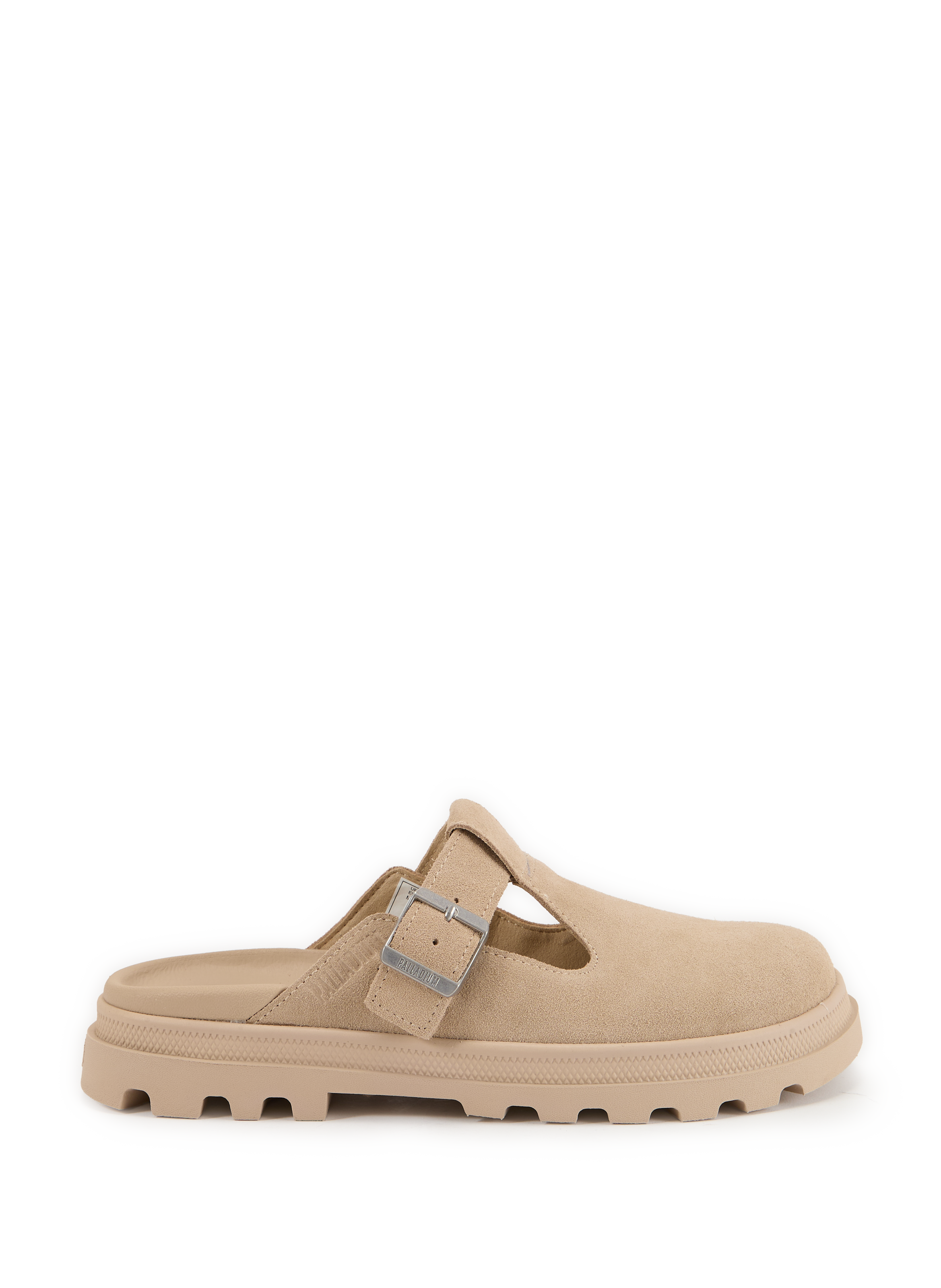 Flat mules Dunelite Pyla PYLA in suede PALLADIUM Beige