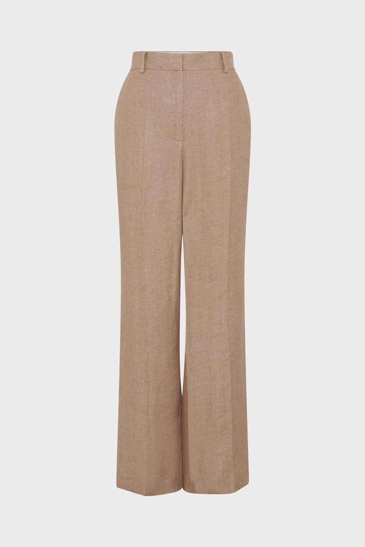 Pantalon large en lin - abigail GERARD DAREL Beige