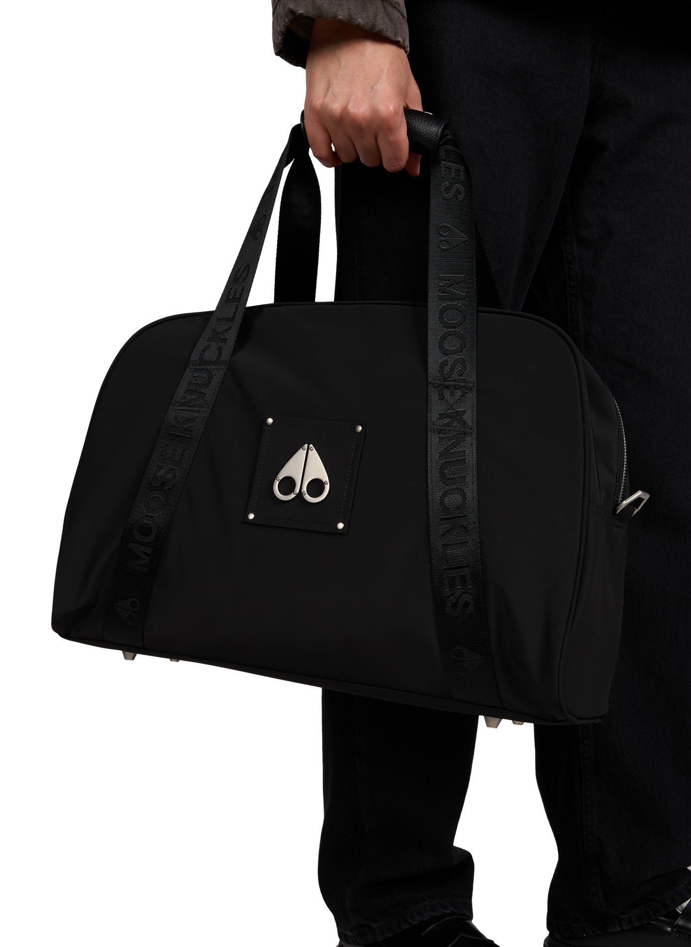 Sac week-end zippé MOOSE KNUCKLES Noir