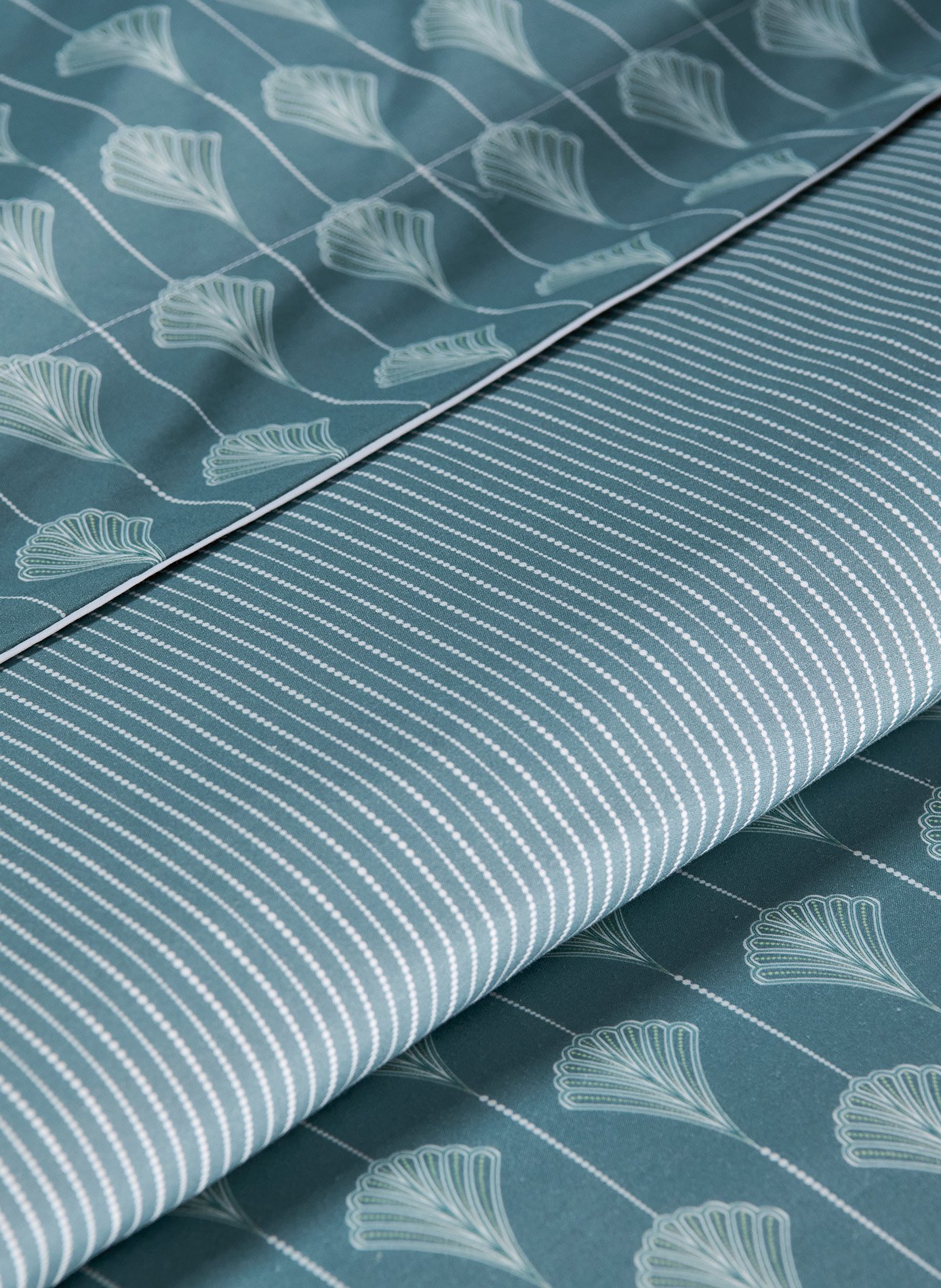 Drap plat aristo ANNE DE SOLENE Bleu