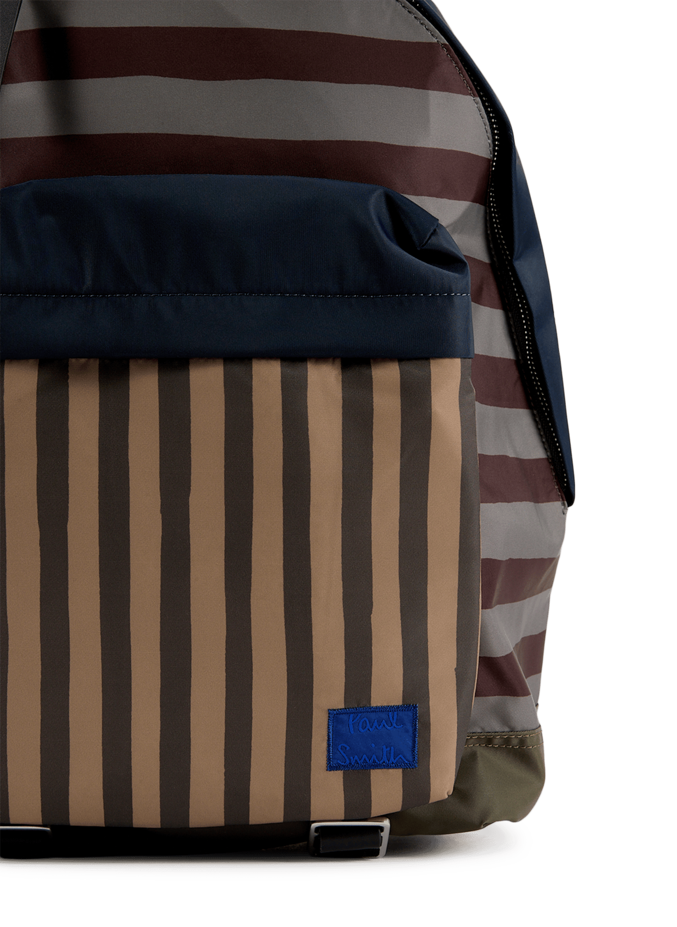 Sac à dos à rayures PAUL SMITH Vert