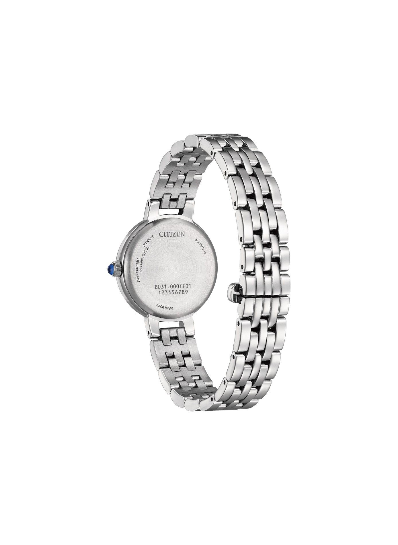 Montre Eco-drive en acier inoxydable CITIZEN Noir