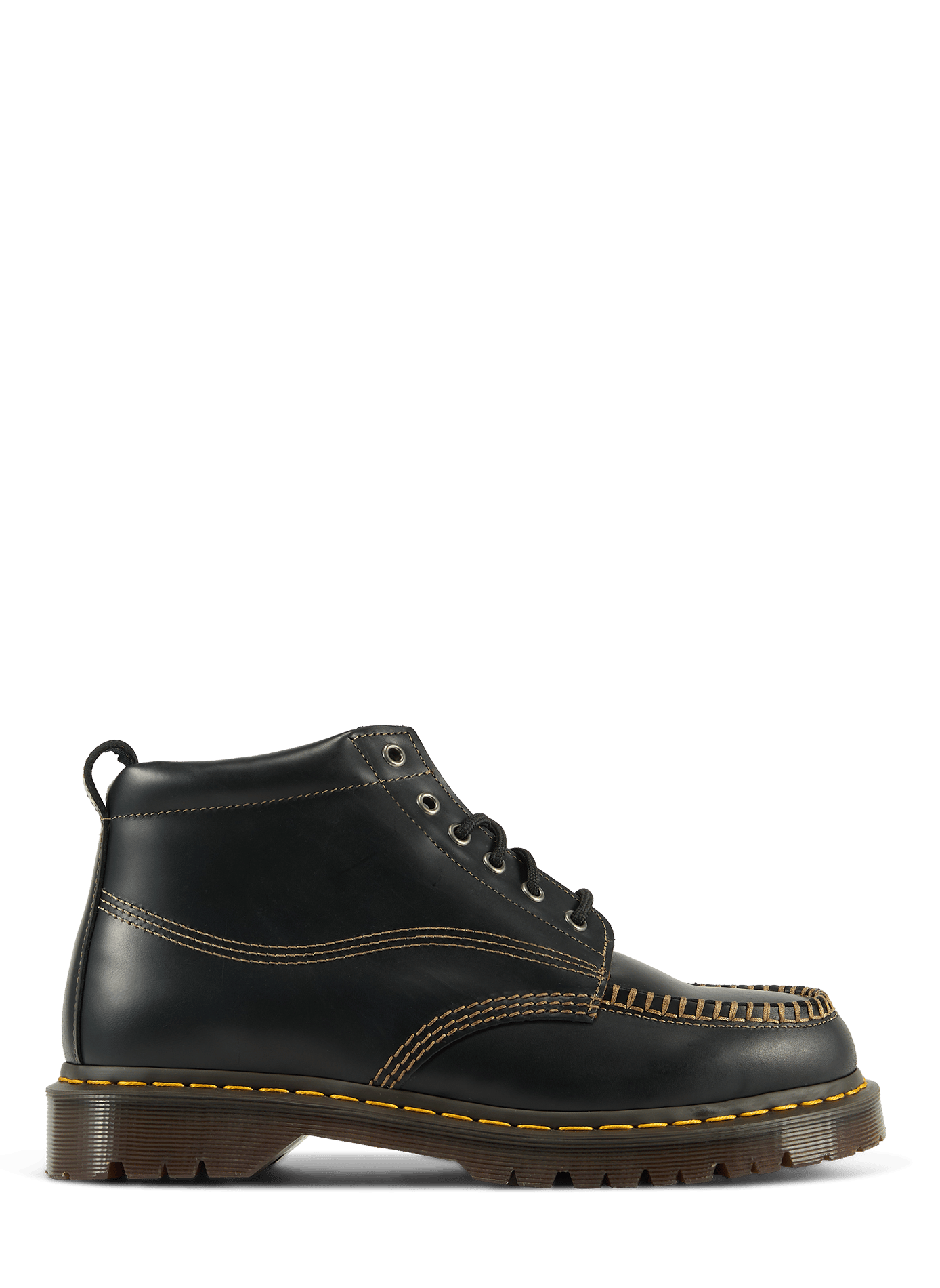 Lowell Chukka smooth leather boots DR. MARTENS Black