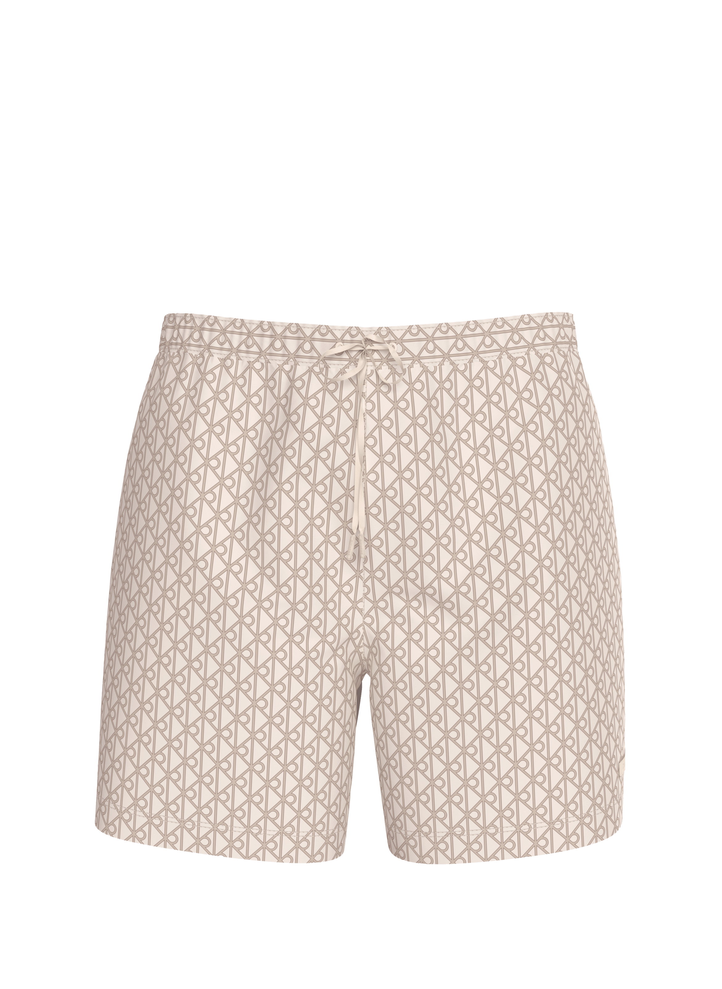  Printed swim shorts CALVIN KLEIN Beige