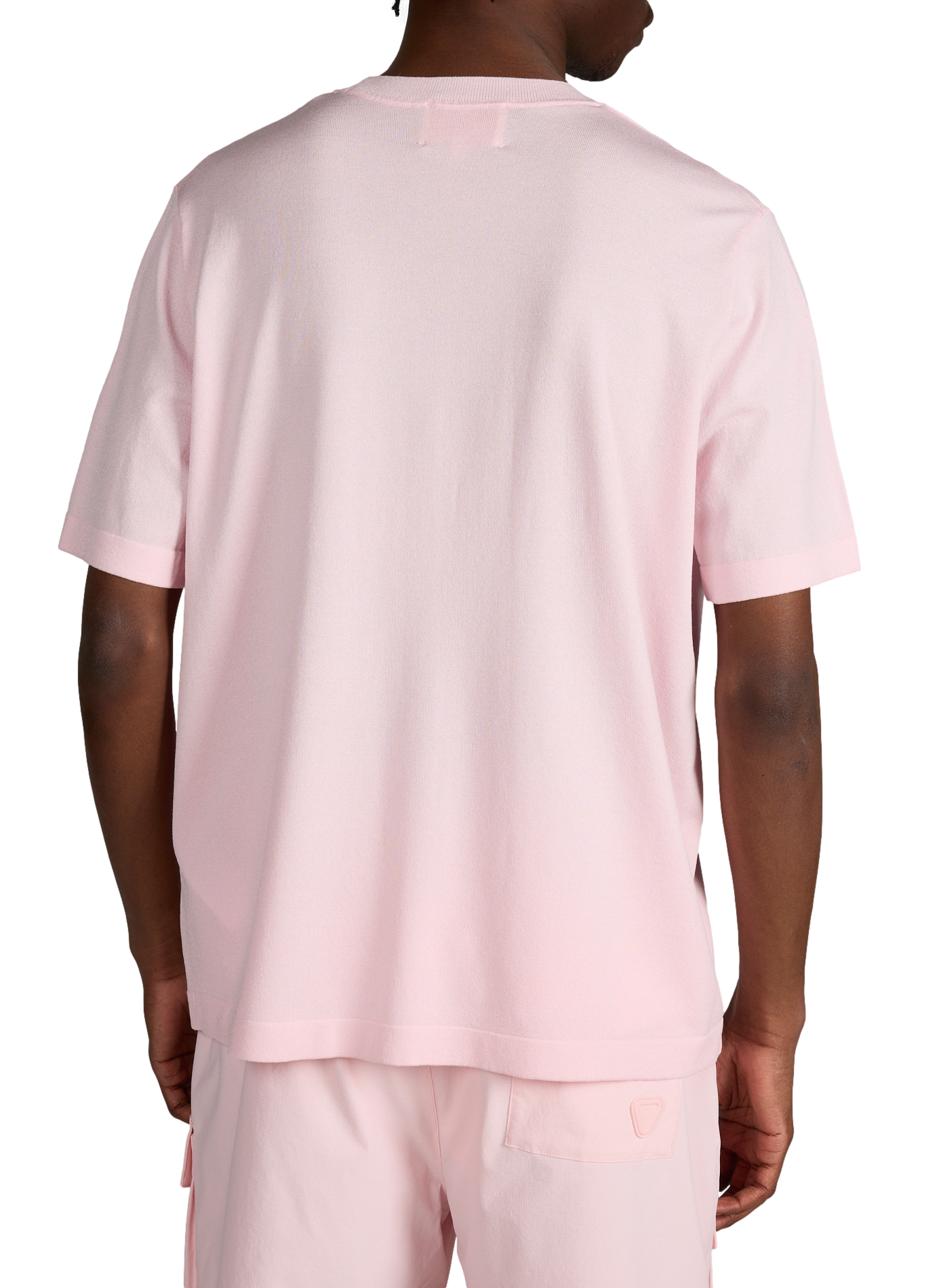 T-shirt Juste à col rond GERTRUDE ET GASTON Rose