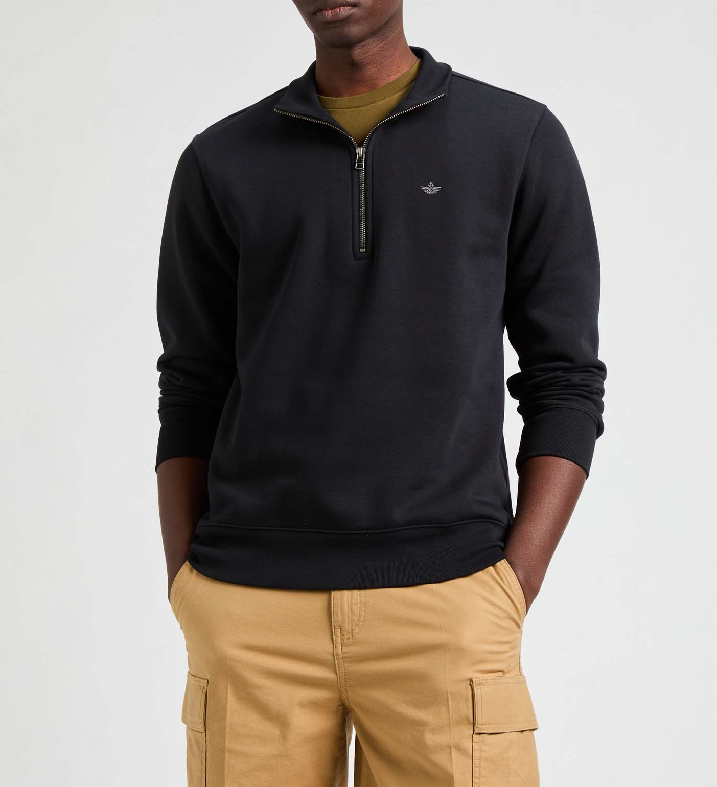 Cotton sweatshirt DOCKERS Black