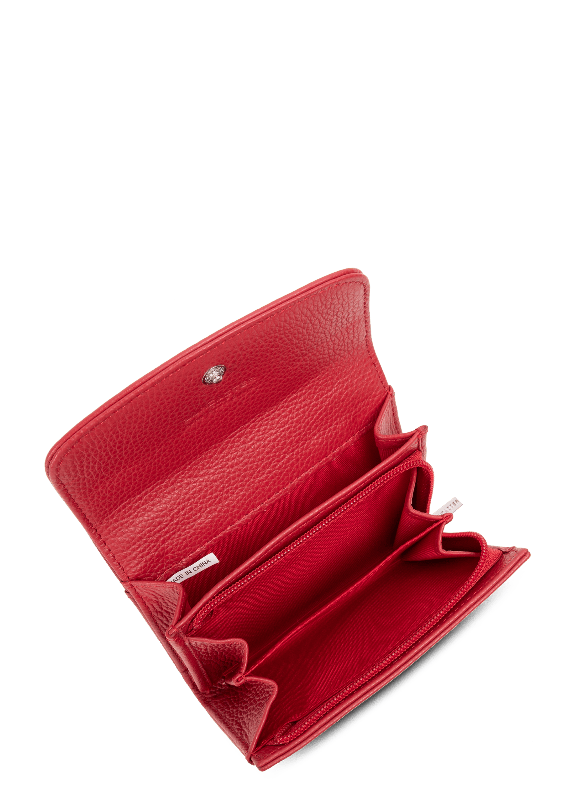 Portefeuille - foulonné pm | Rouge LANCASTER Femme