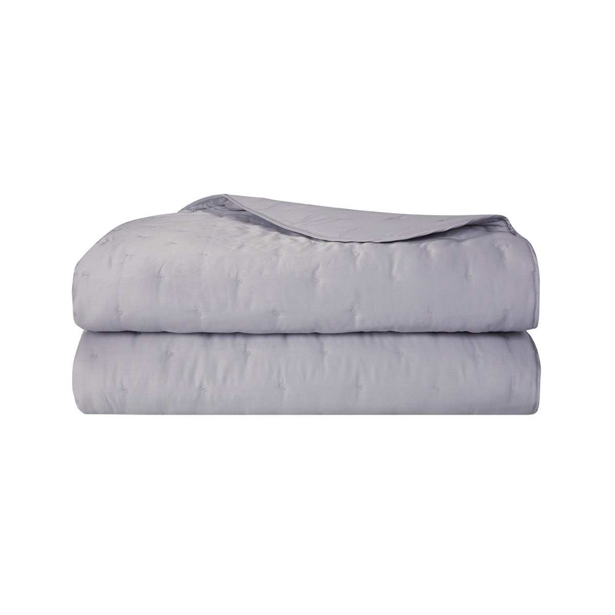 Couvre lit en satin, triomphe GrisYVES DELORME