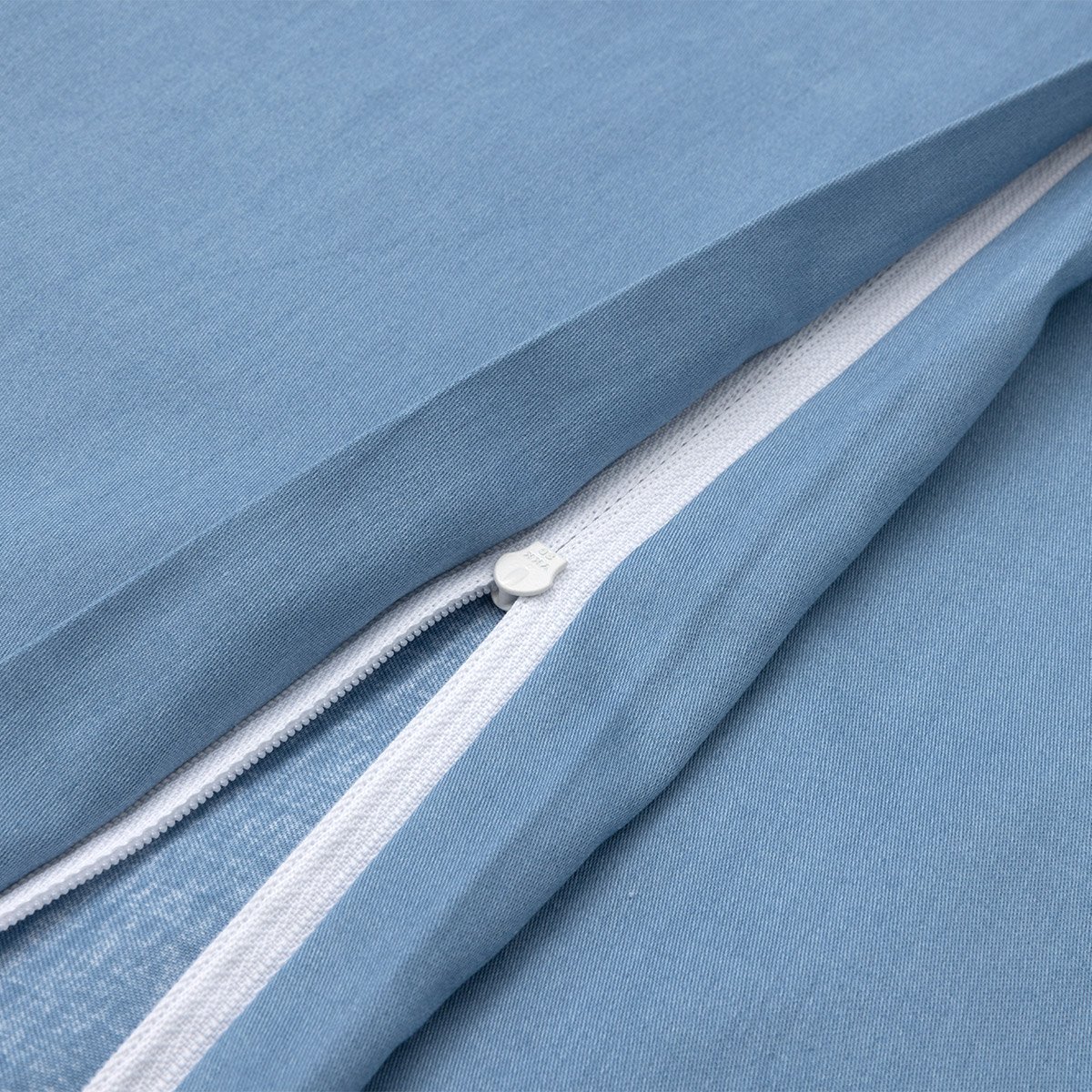 Housse de couette en satin de coton, b linea BOSS HOME Bleu