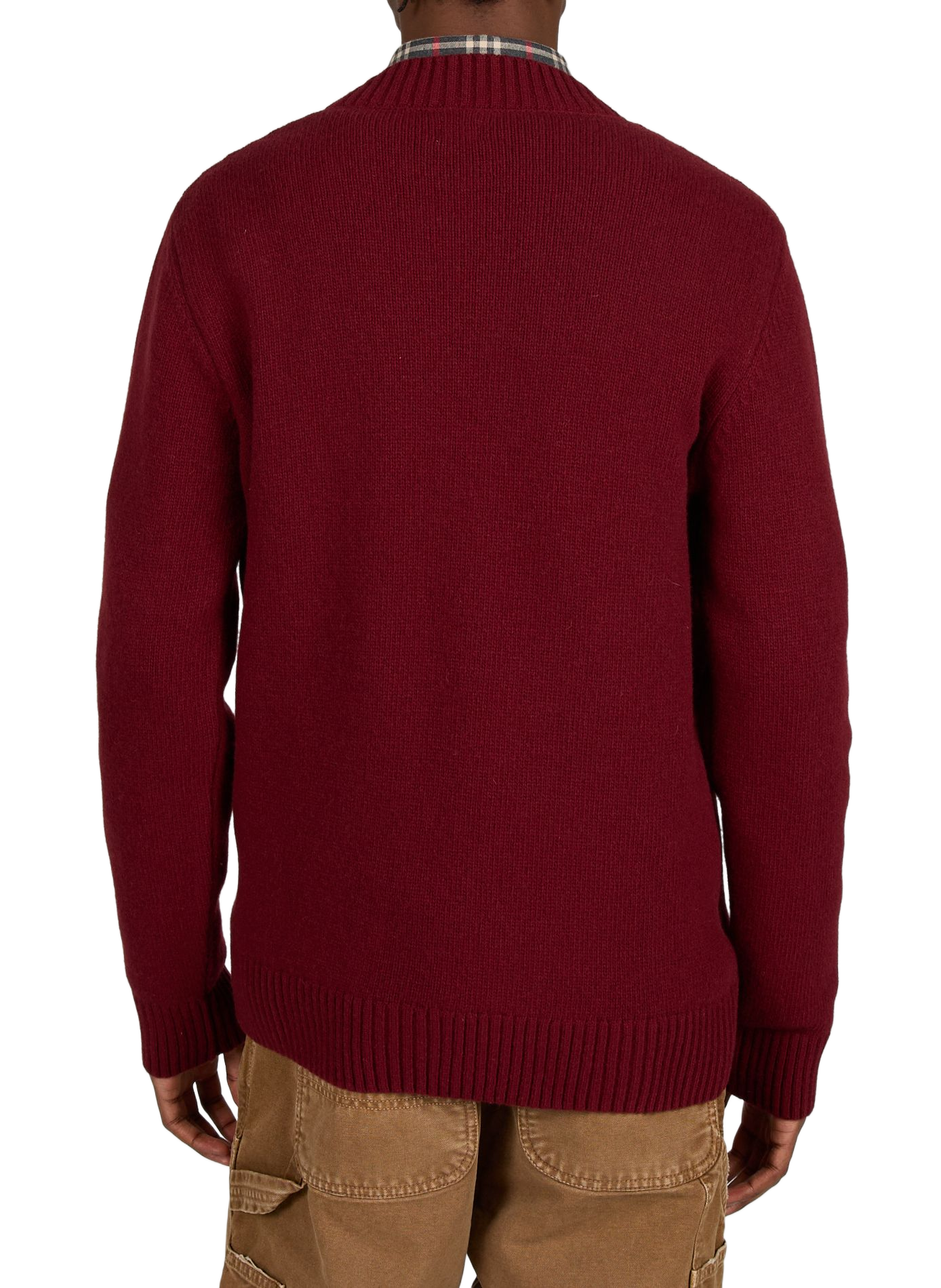 Plain jumper | Red AU PRINTEMPS PARIS Men