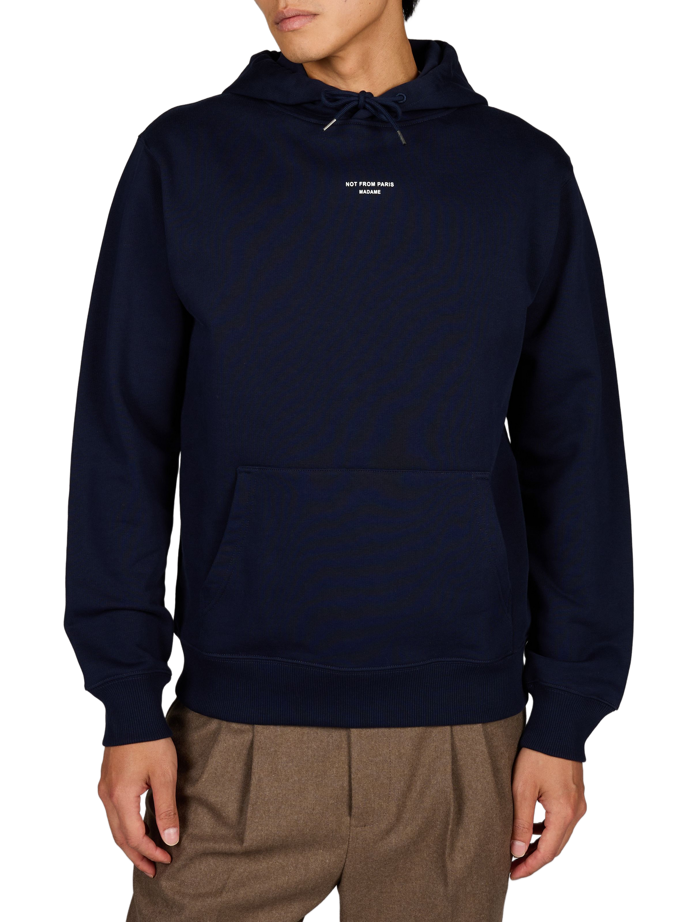 Cotton hoodie DROLE DE MONSIEUR Blue