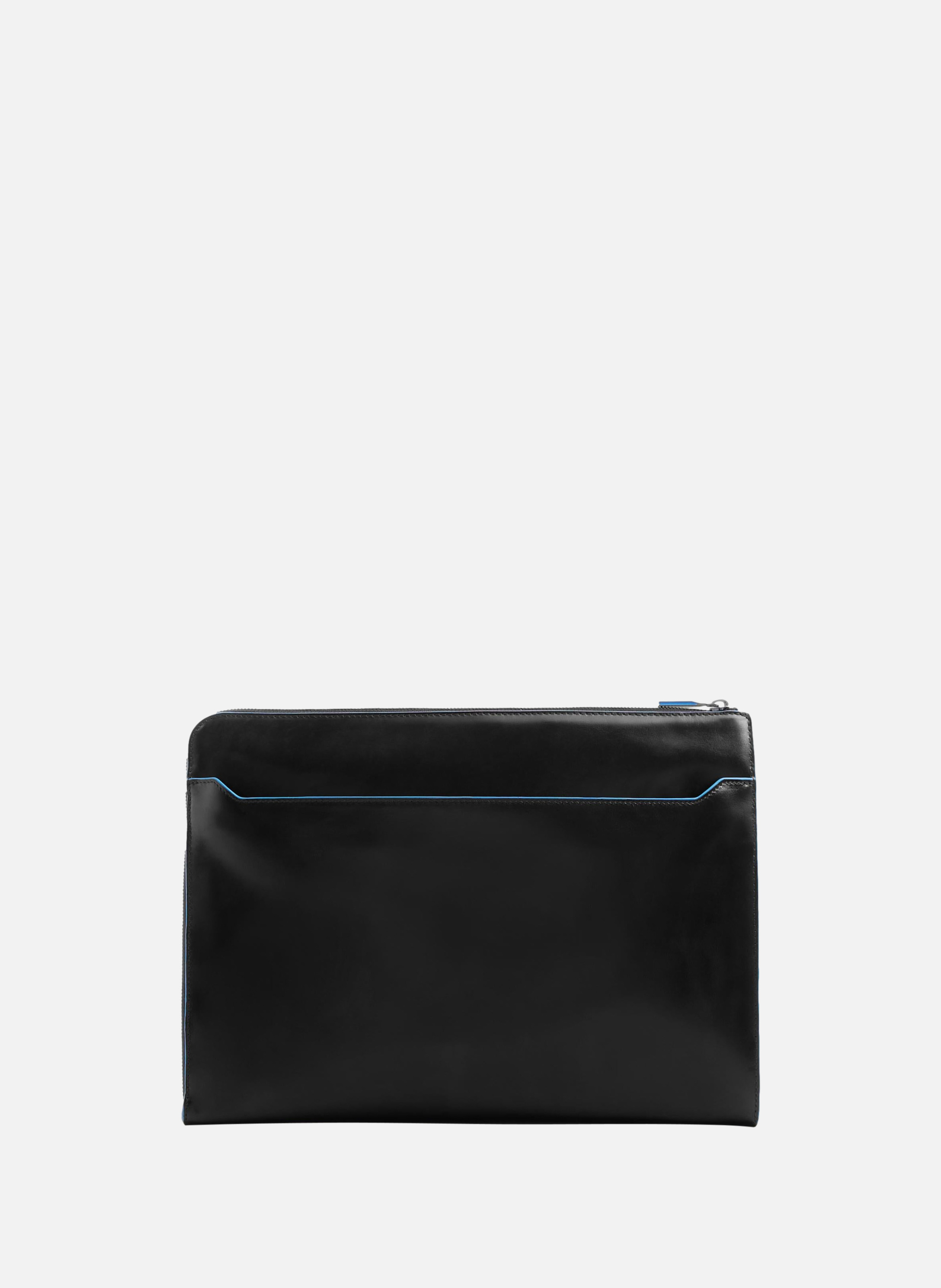 Laptop sleeve 13,3" with stow-away handles PIQUADRO Black