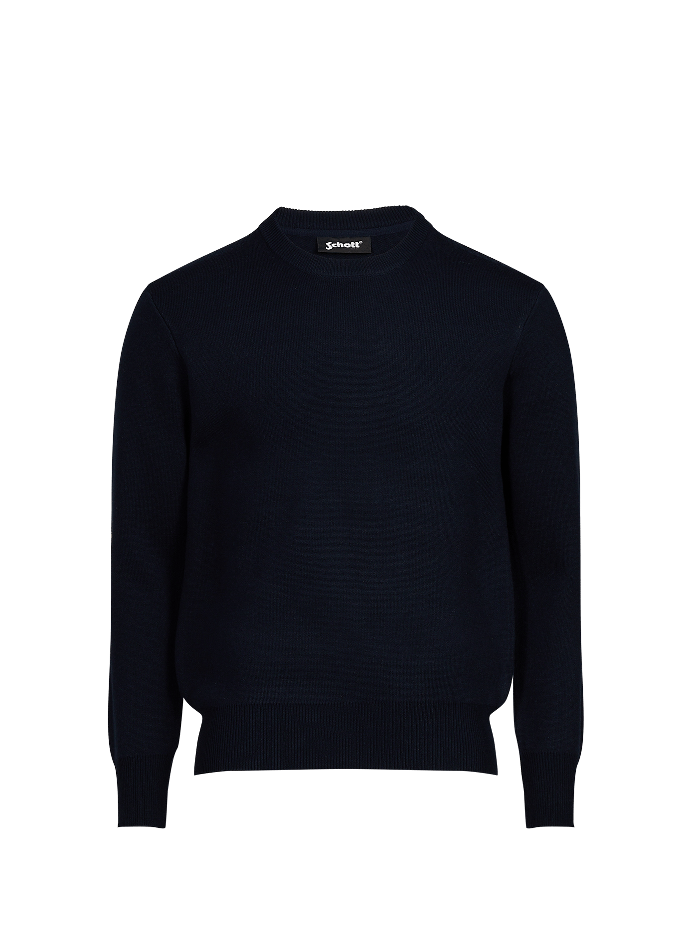 Logo knit jumper  SCHOTT Blue
