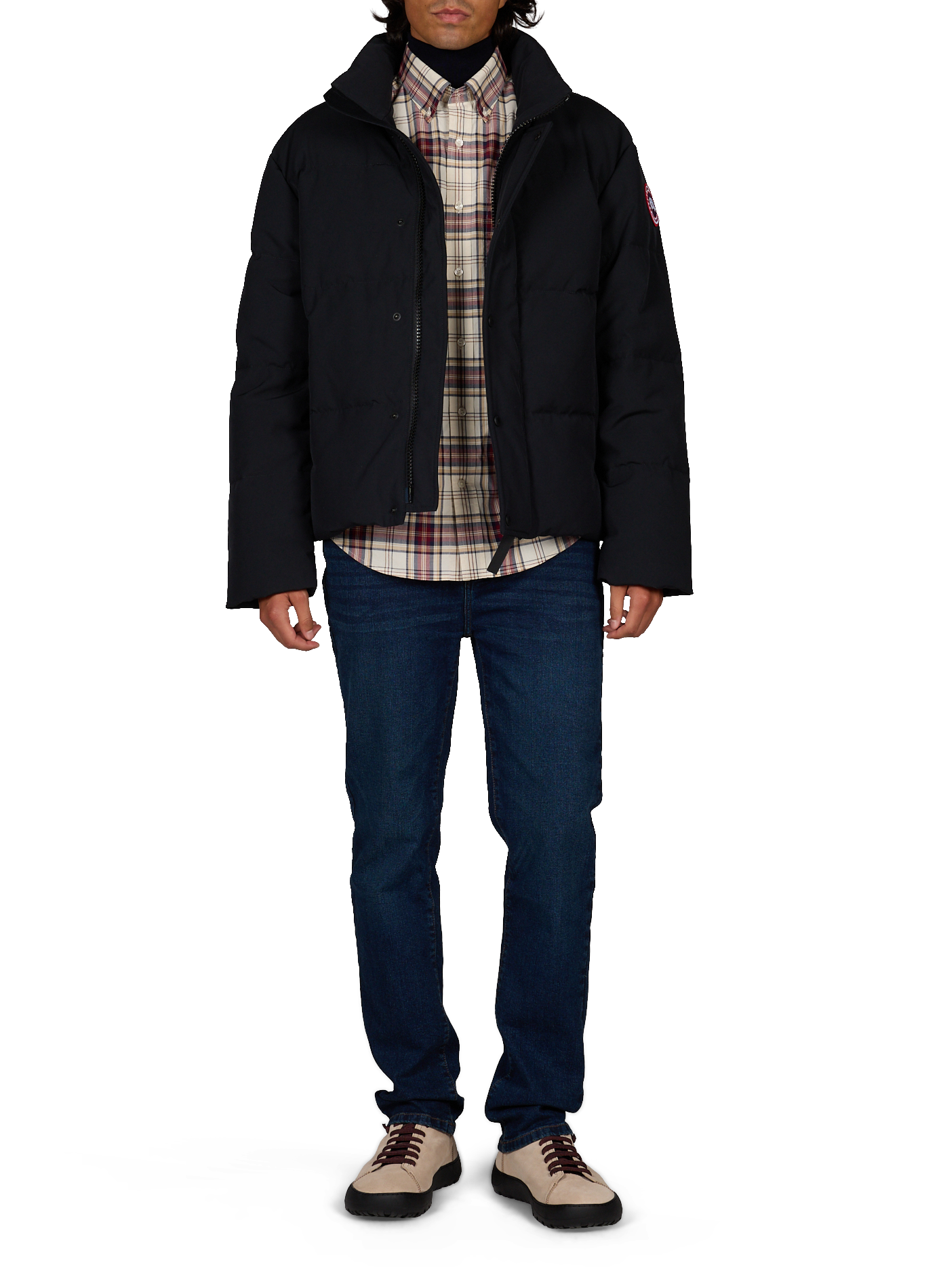 Parka Bayview Black Label -> Parka Bayview Black Label CANADA GOOSE Zwart