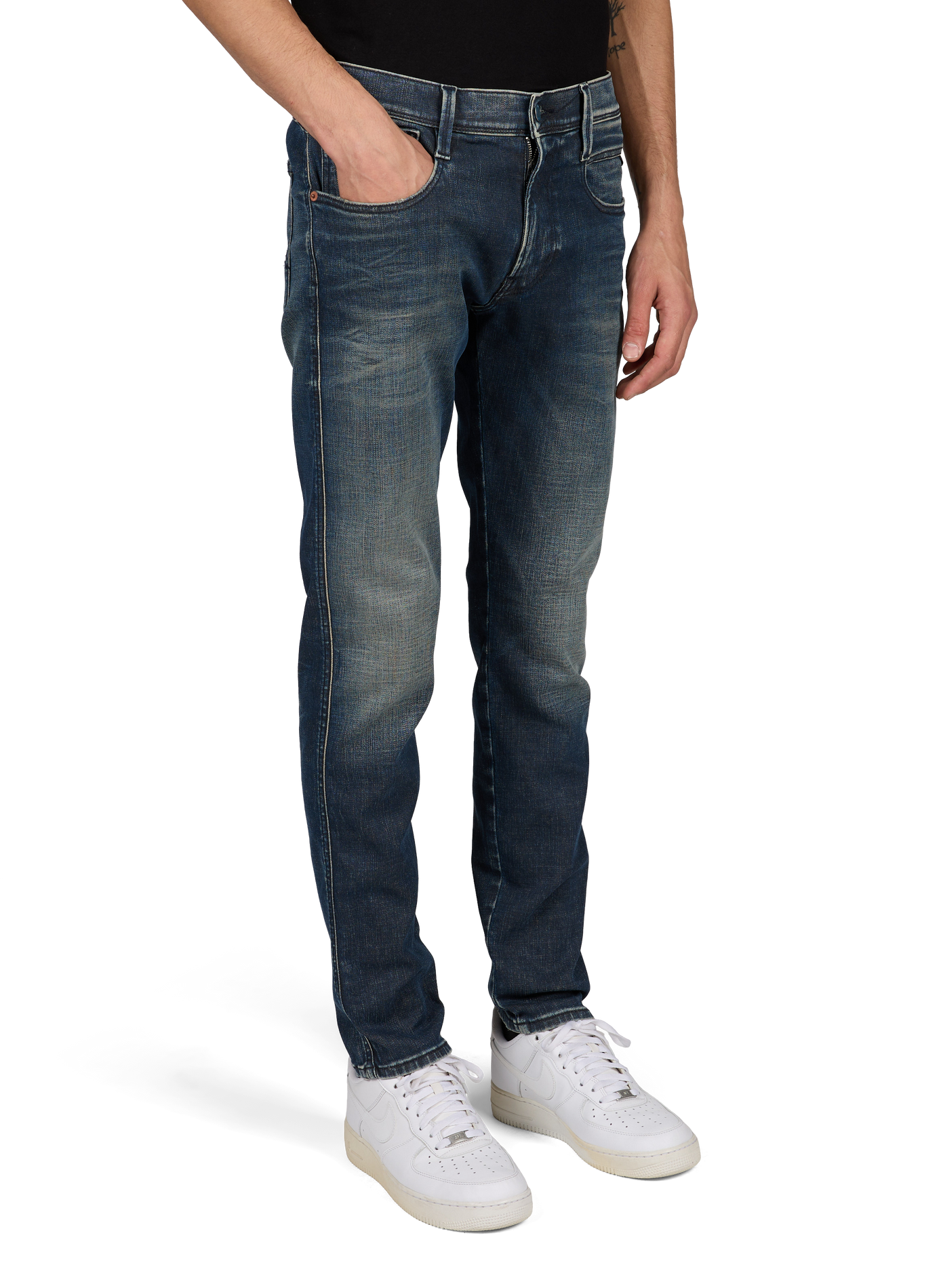 Skinny Jeans aus Baumwollmischung REPLAY Blau