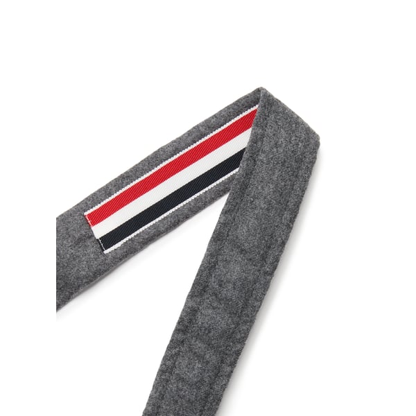 Cravate chiné en laine et cachemire