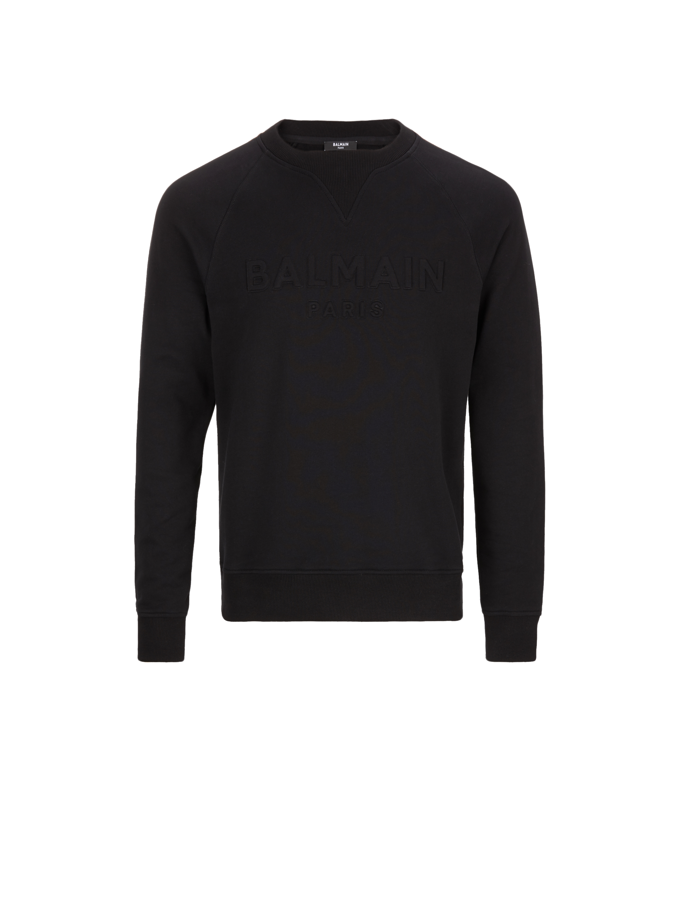 Sweat-shirt Balmain Paris en coton mélangé