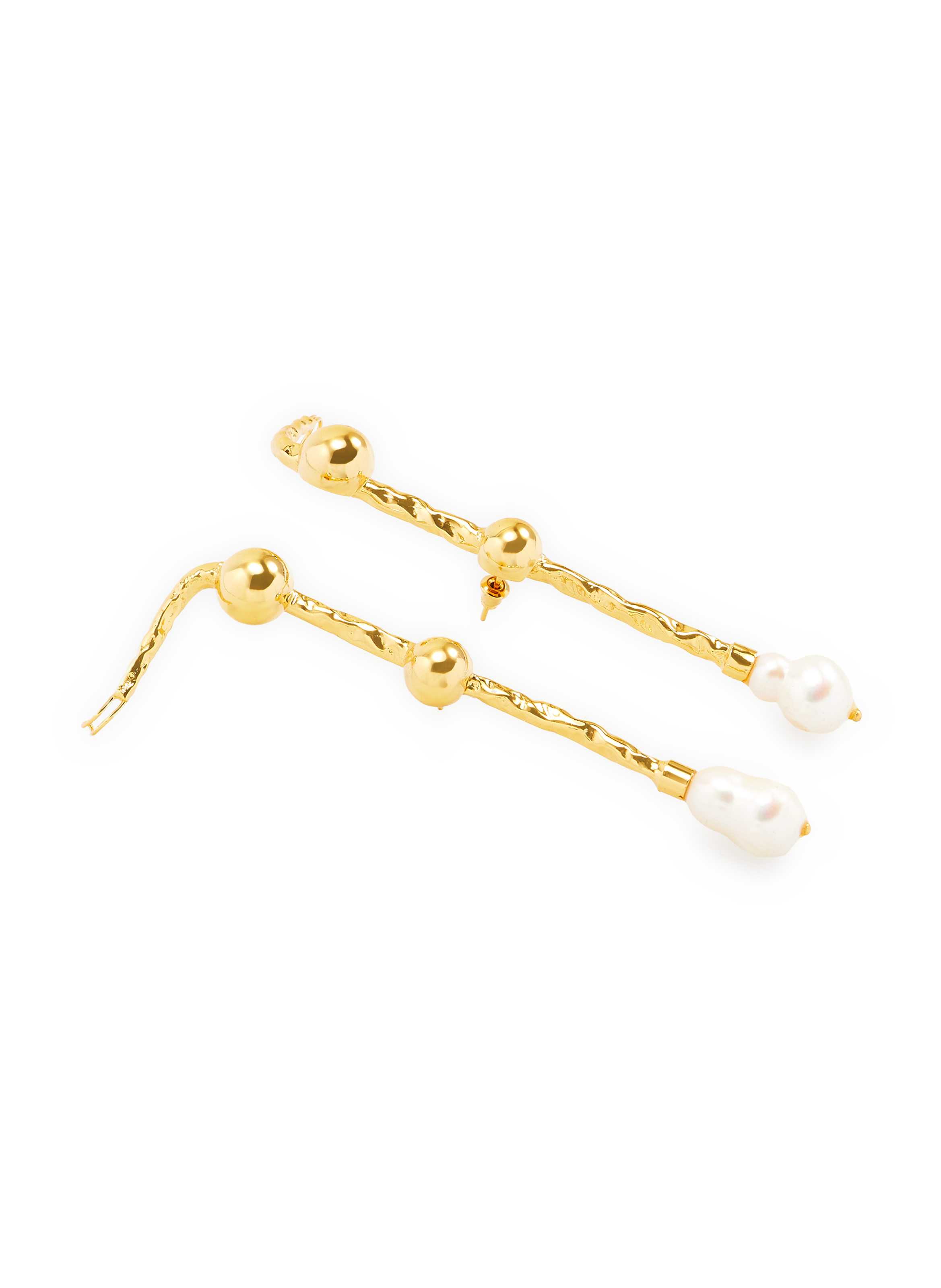 Amorfia earrings ALICAN ICOZ Golden