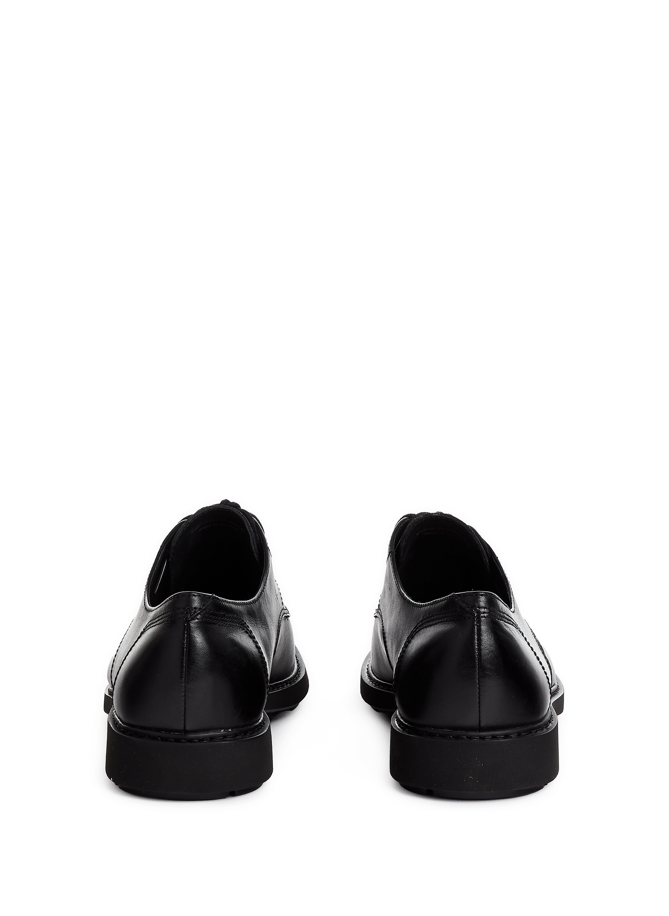 Neuman leather derbies CAMPER Black