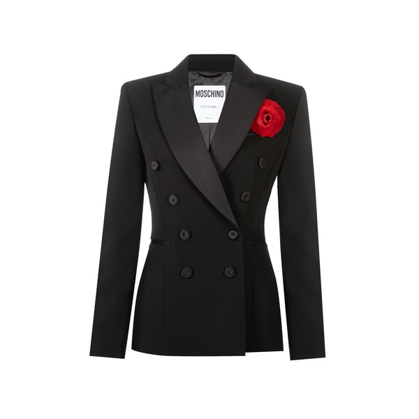 Veste de costume en laine vierge