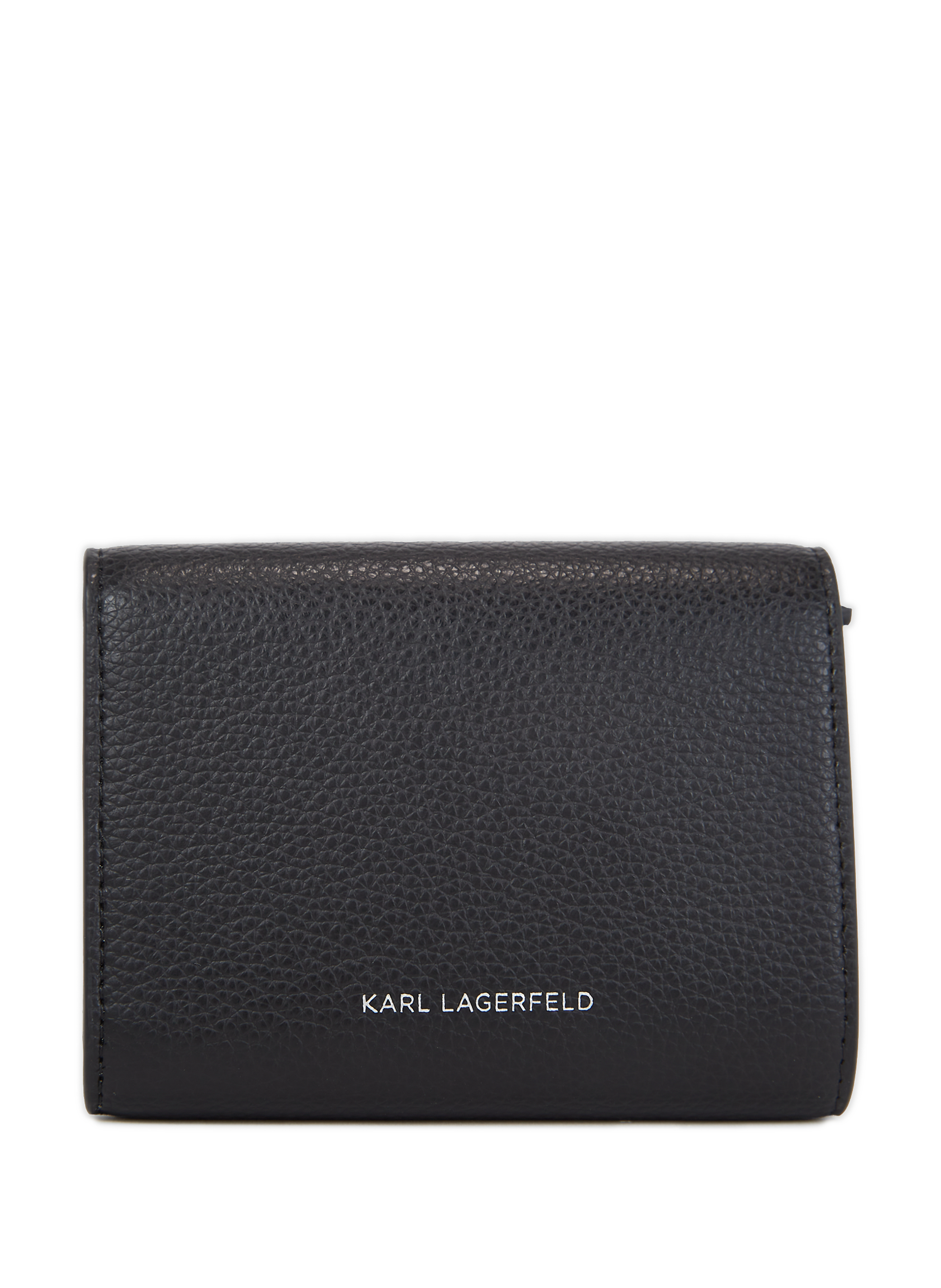 Porte-cartes K/seven en cuir grainé