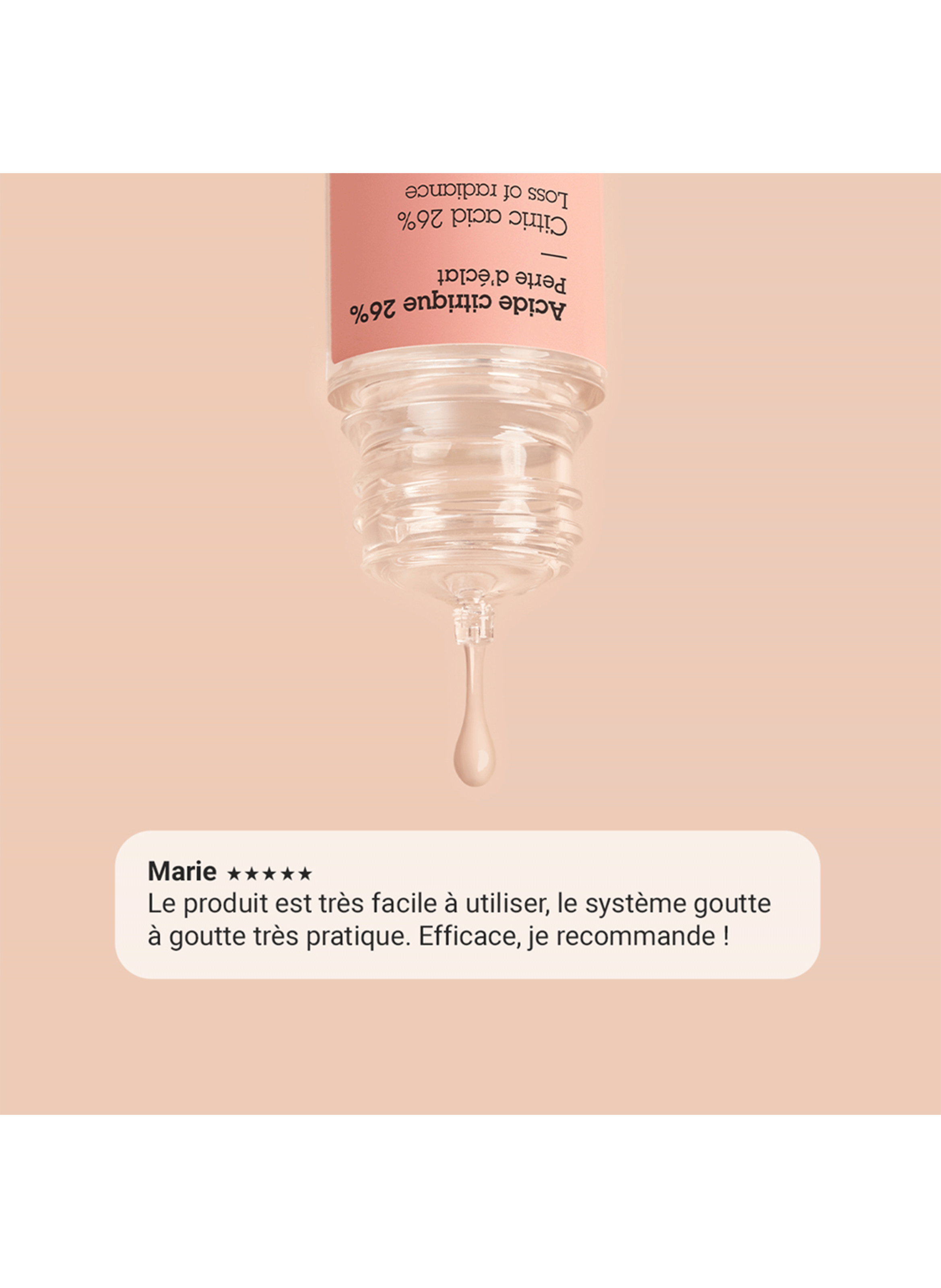 Actif pur acide citrique 26% ETAT PUR No color