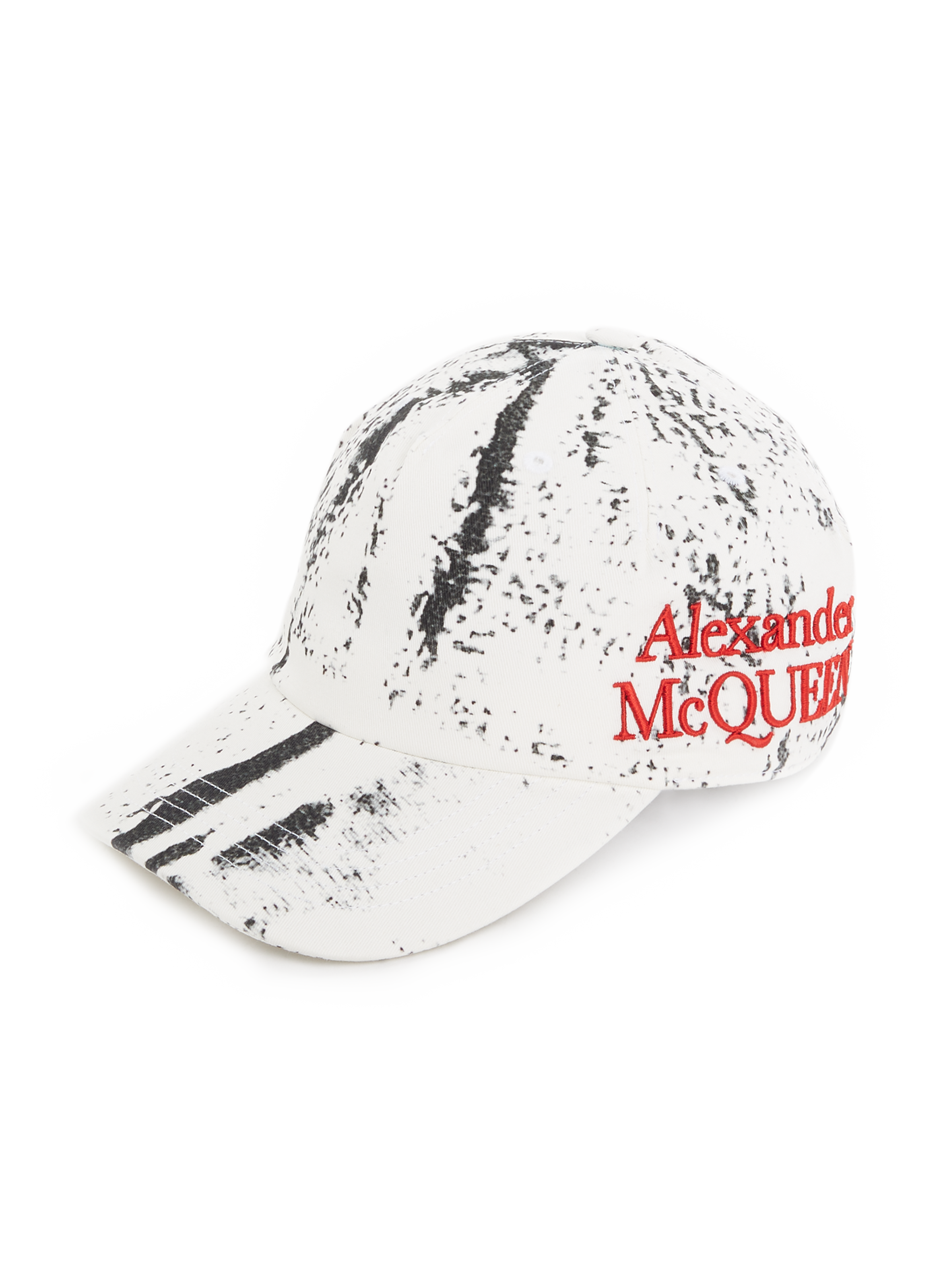 Casquette en coton ALEXANDER MCQUEEN Noir