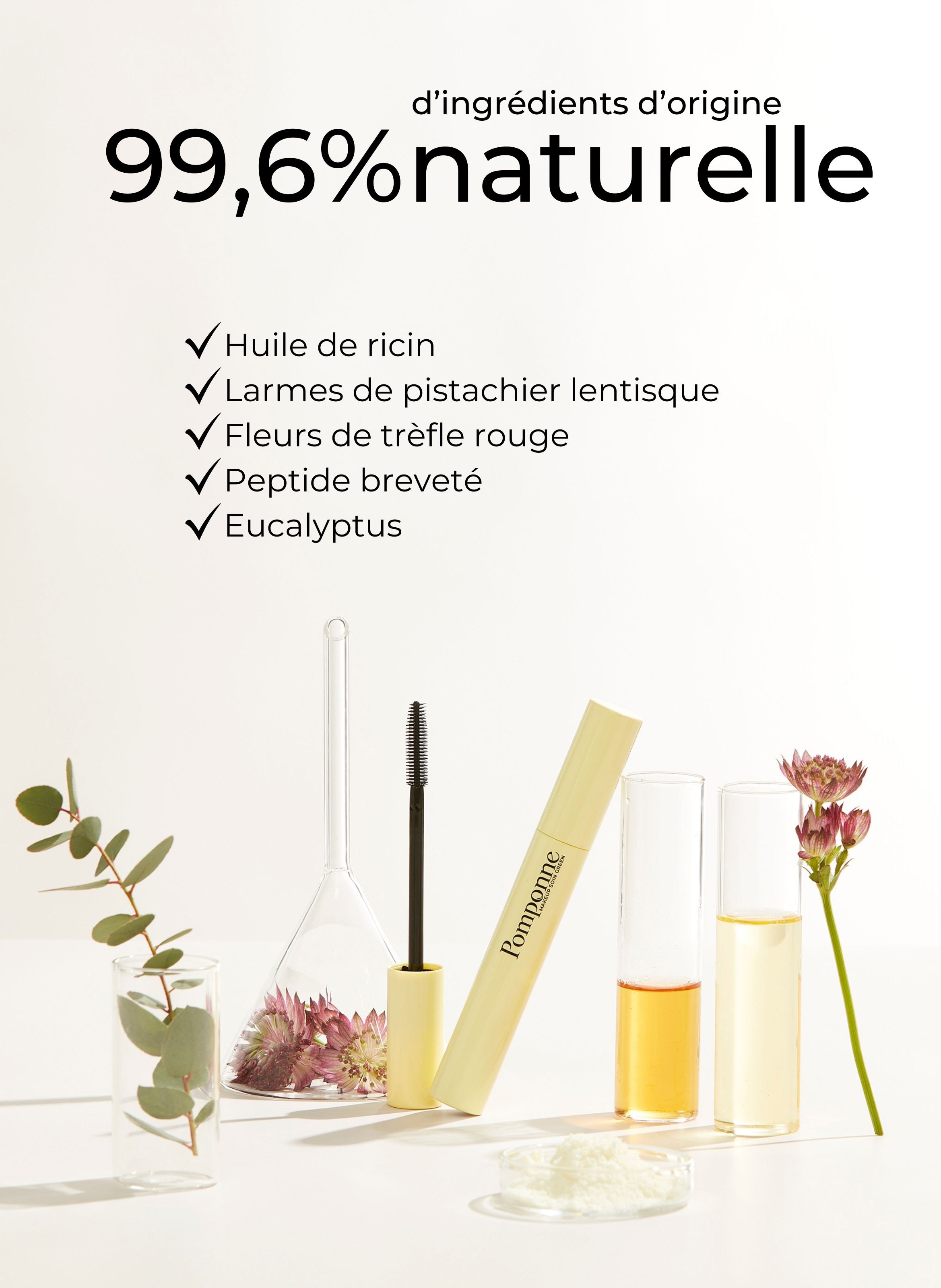 Mascara booster de cils POMPONNE Bleu