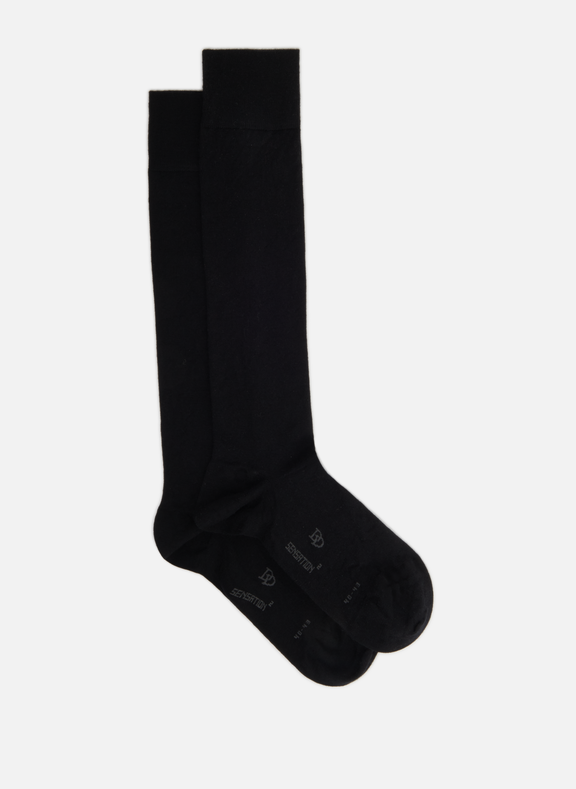 DORÉ DORÉ Wool and cotton socks  Black