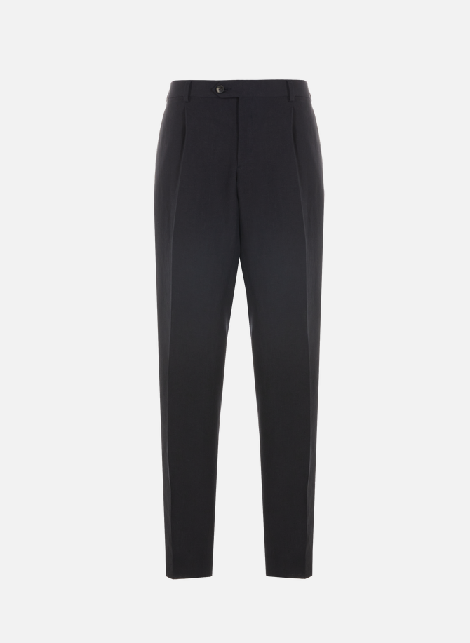 Slim-fit linen trousers FACONNABLE