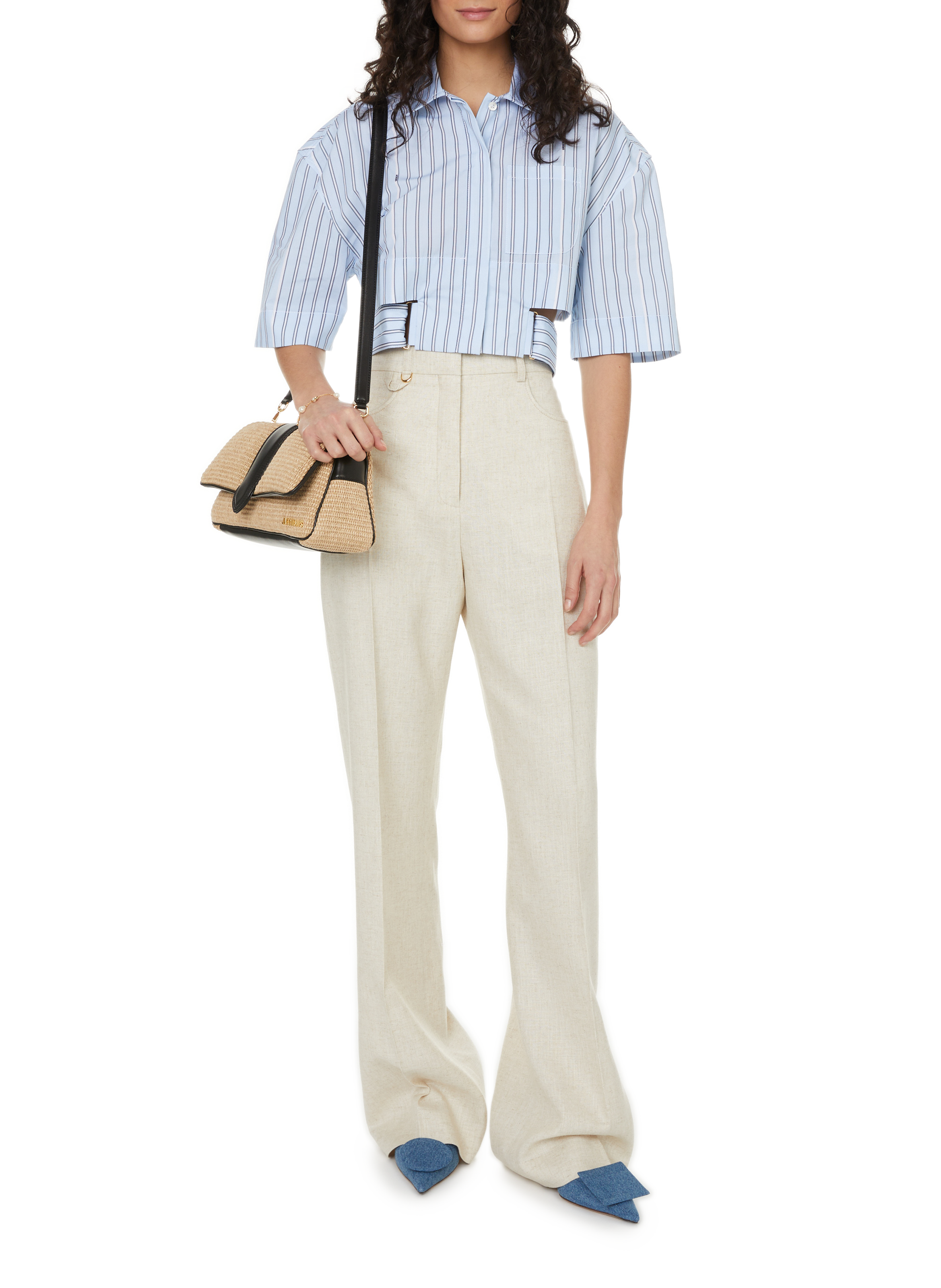 Le Pantalon Sauge JACQUEMUS Beige