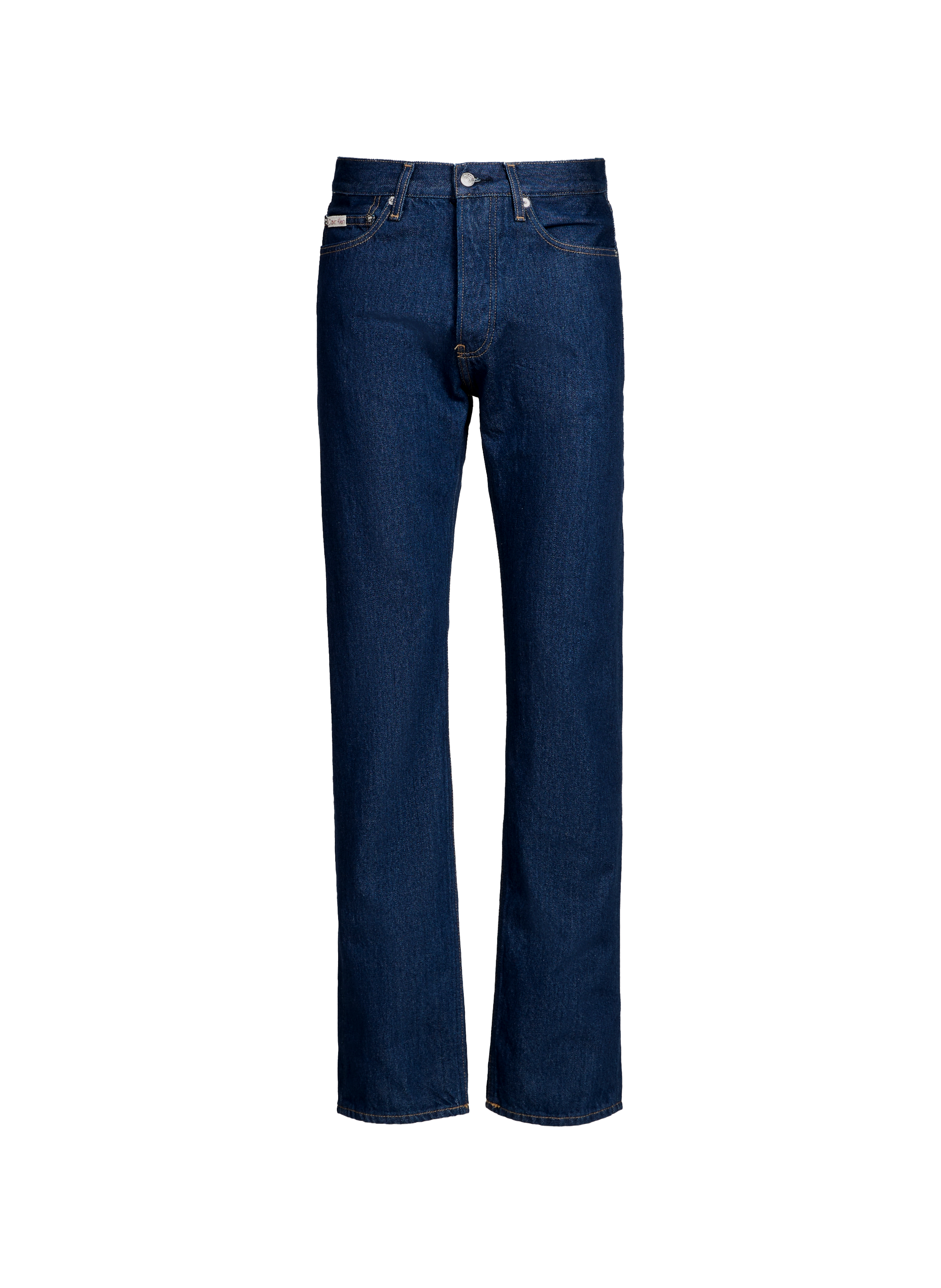 Straight cotton jeans CALVIN KLEIN Blue