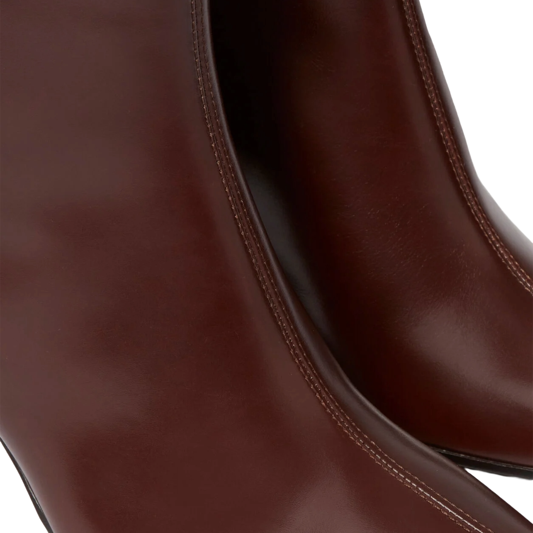 Bottines en cuir anderson CLAUDIE PIERLOT Marron