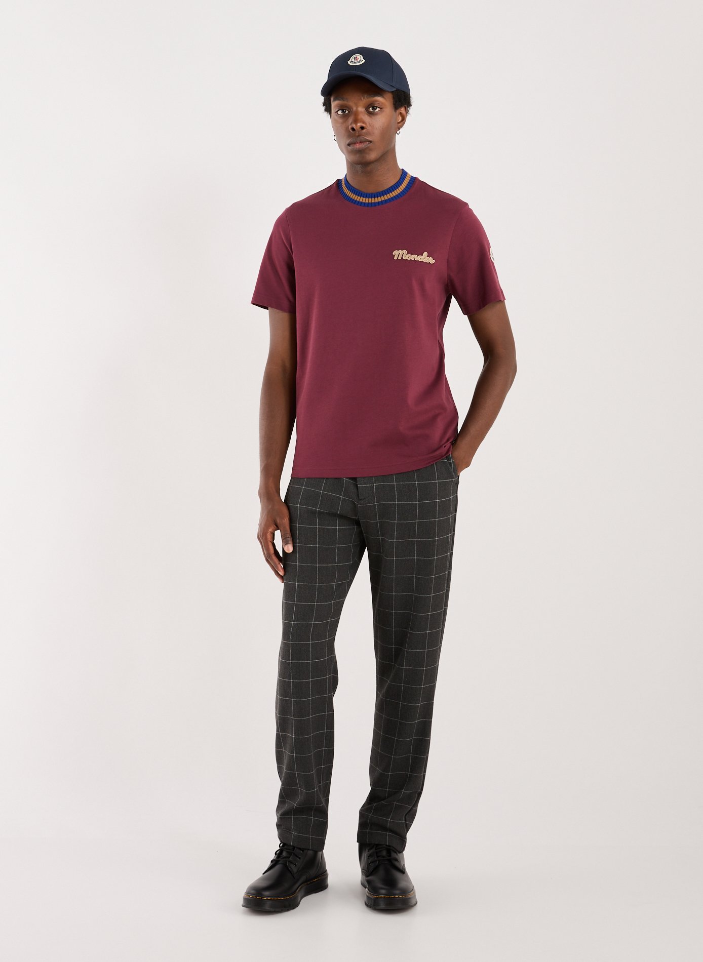 Classic Cotton T-Shirt MONCLER Red